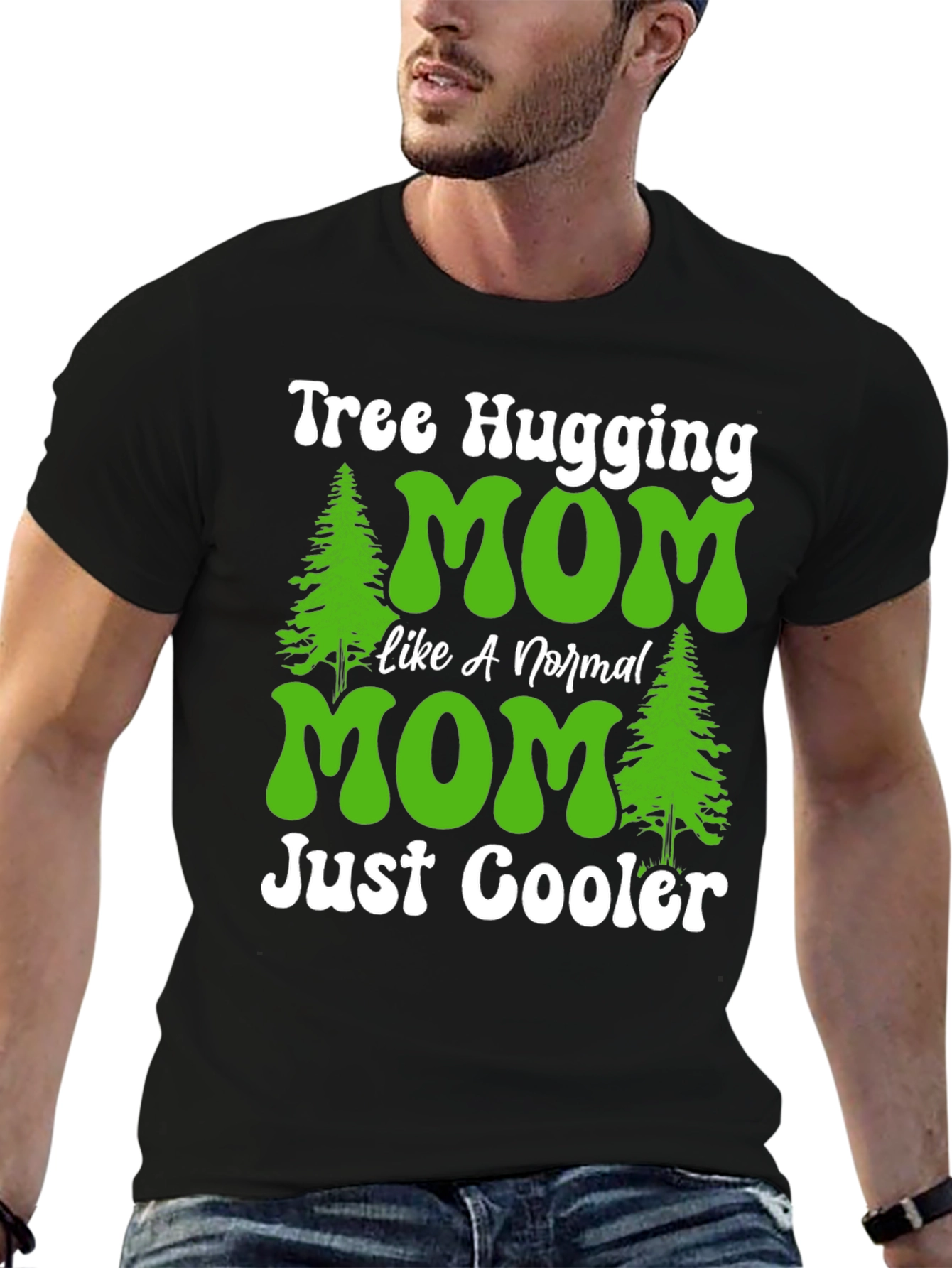 Tree Hugging Mom T-Shirt - Just Cooler