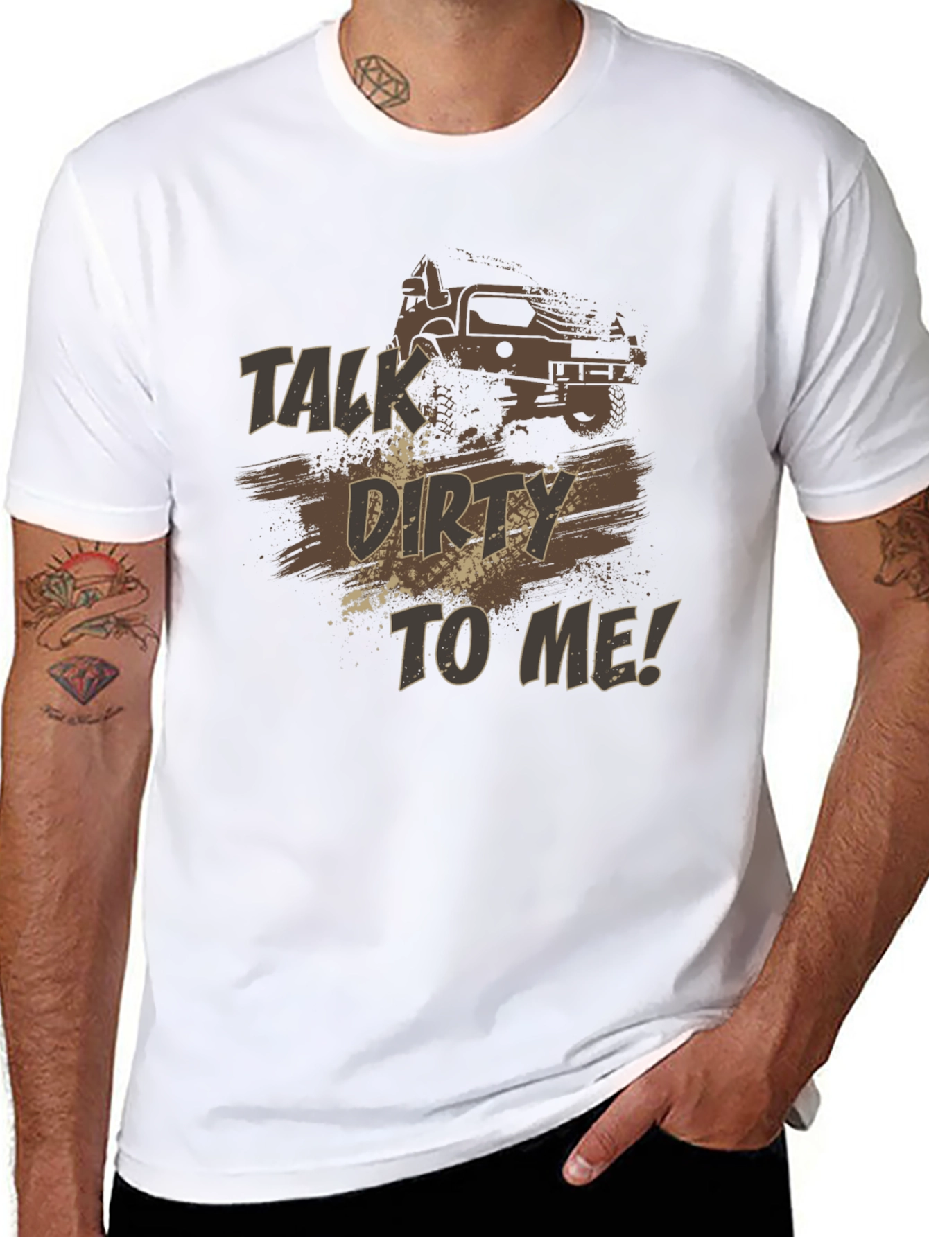 Talk Dirty To Me Truck Graphic Tee