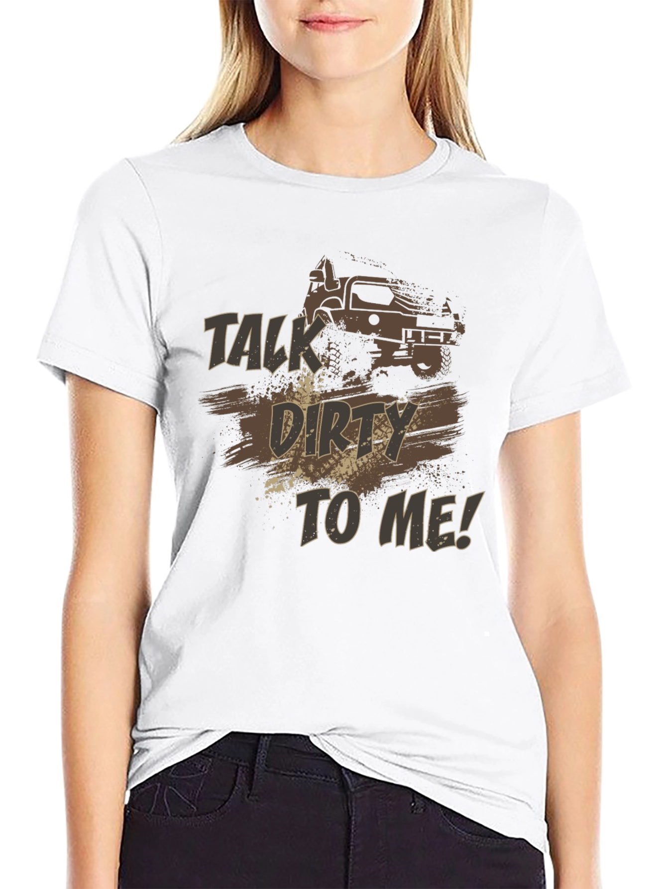 Talk Dirty To Me Truck Graphic Tee