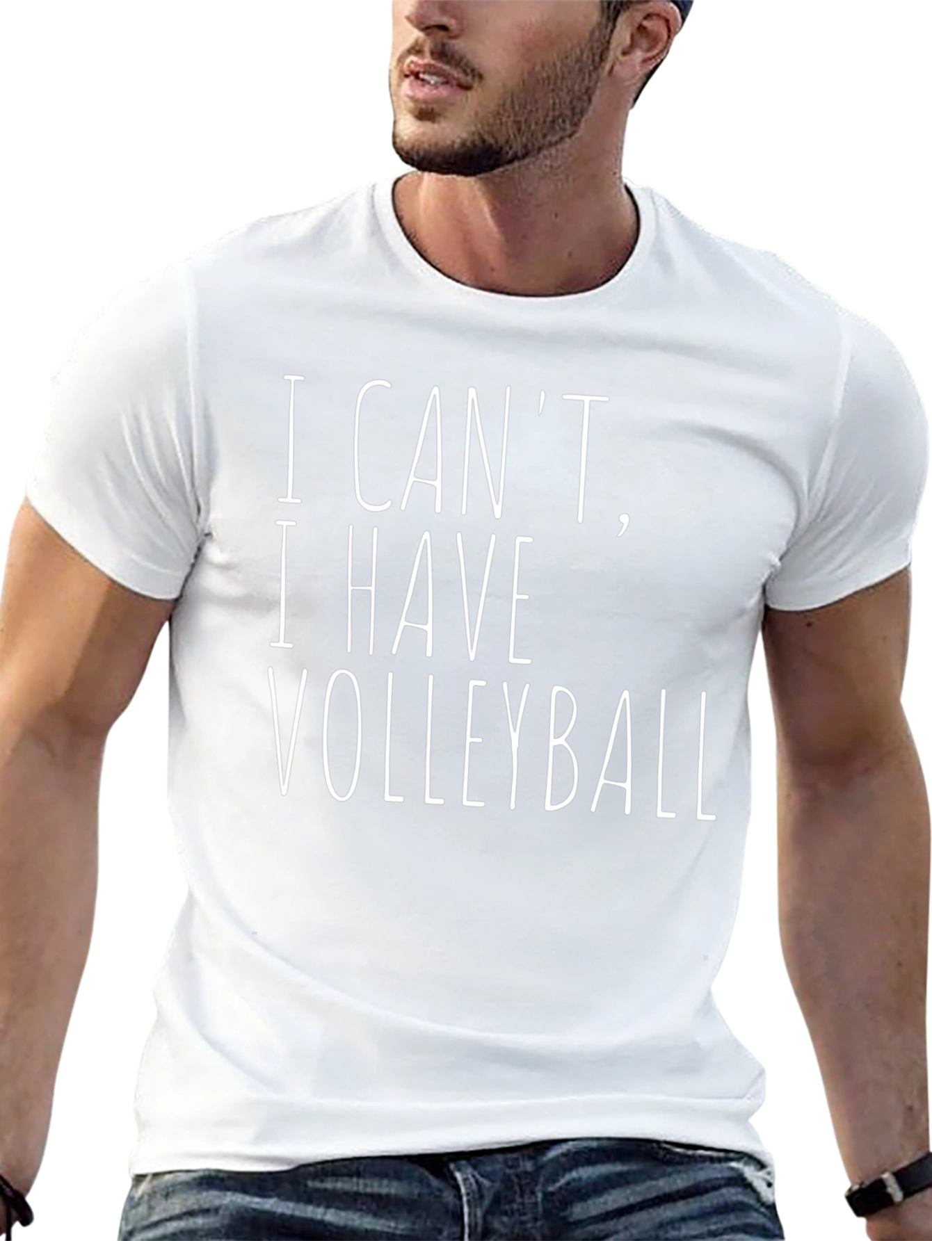 Volleyball T-Shirt - I Cant I Have Volleyball Tee