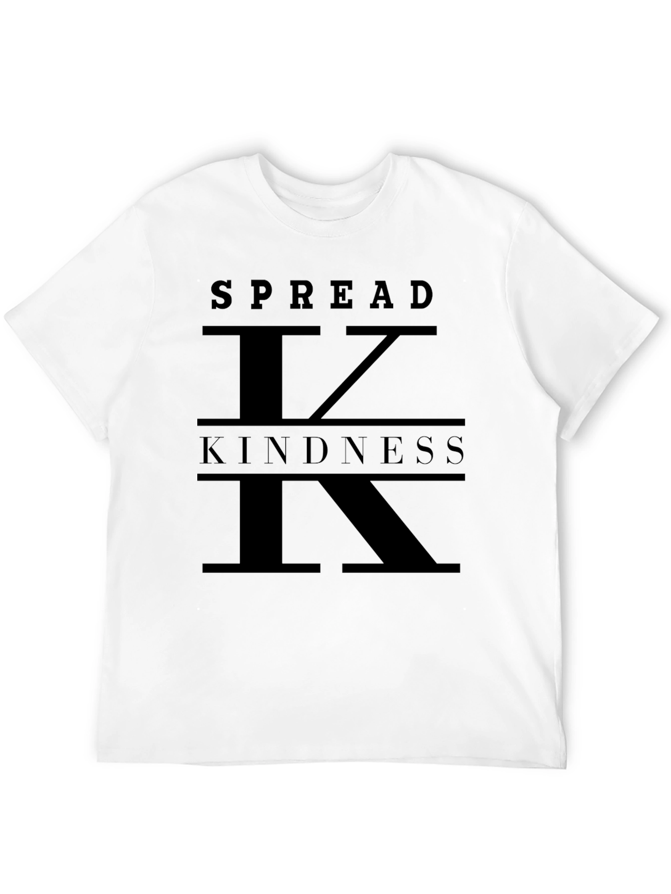 Spread Kindness Graphic Tee - Unisex Black T-Shirt