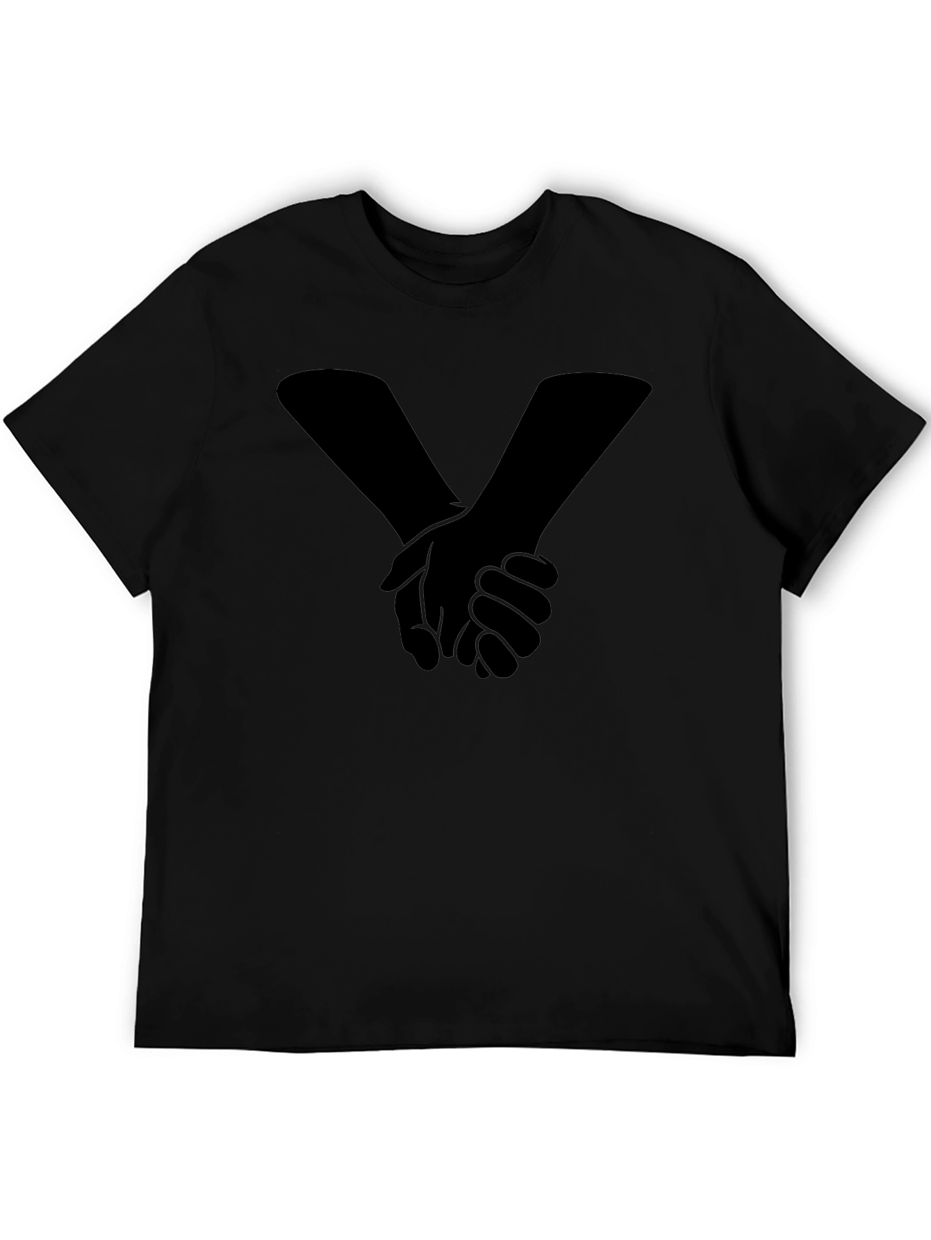 Unity Handshake Graphic Tee - Black