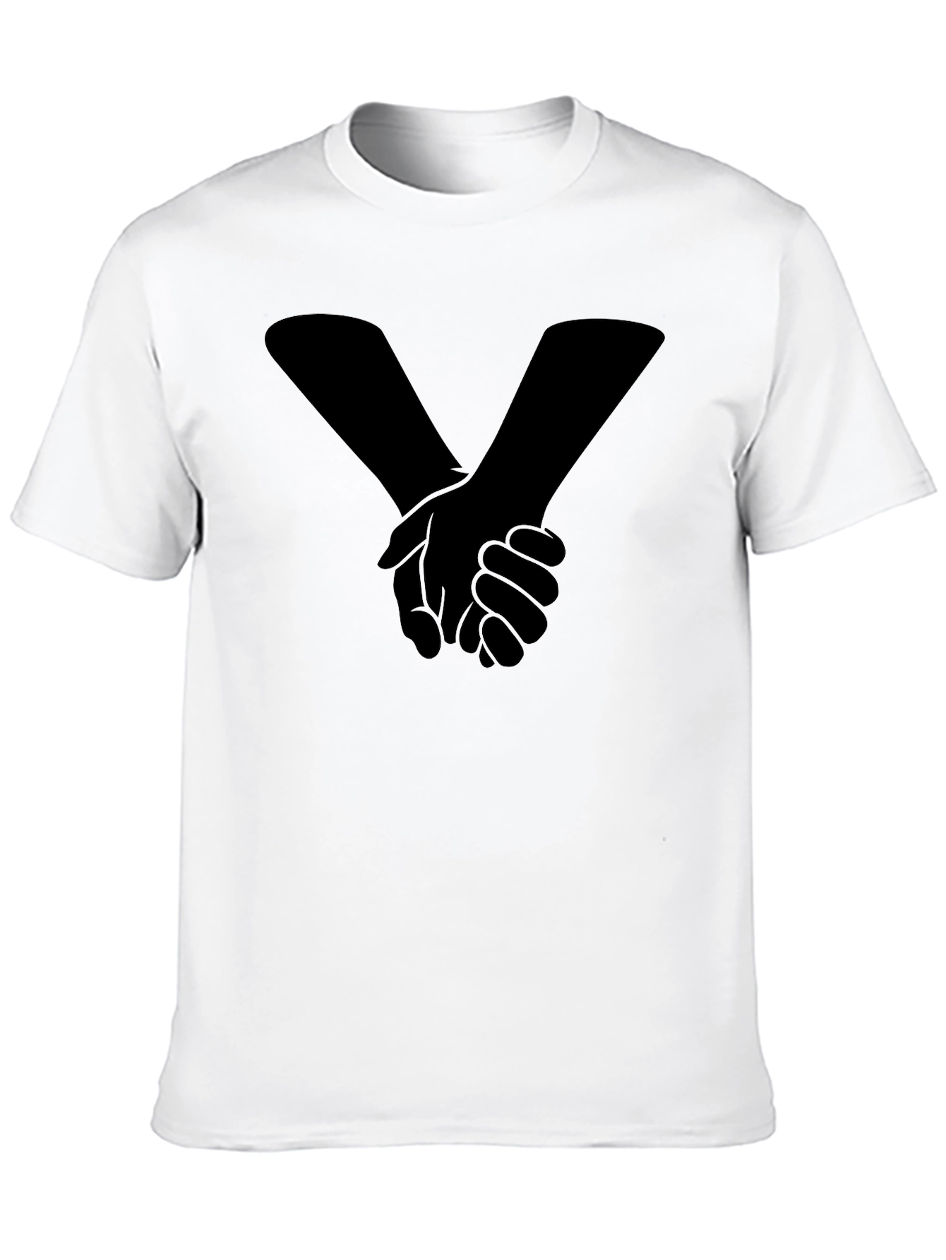 Unity Handshake Graphic Tee - Black