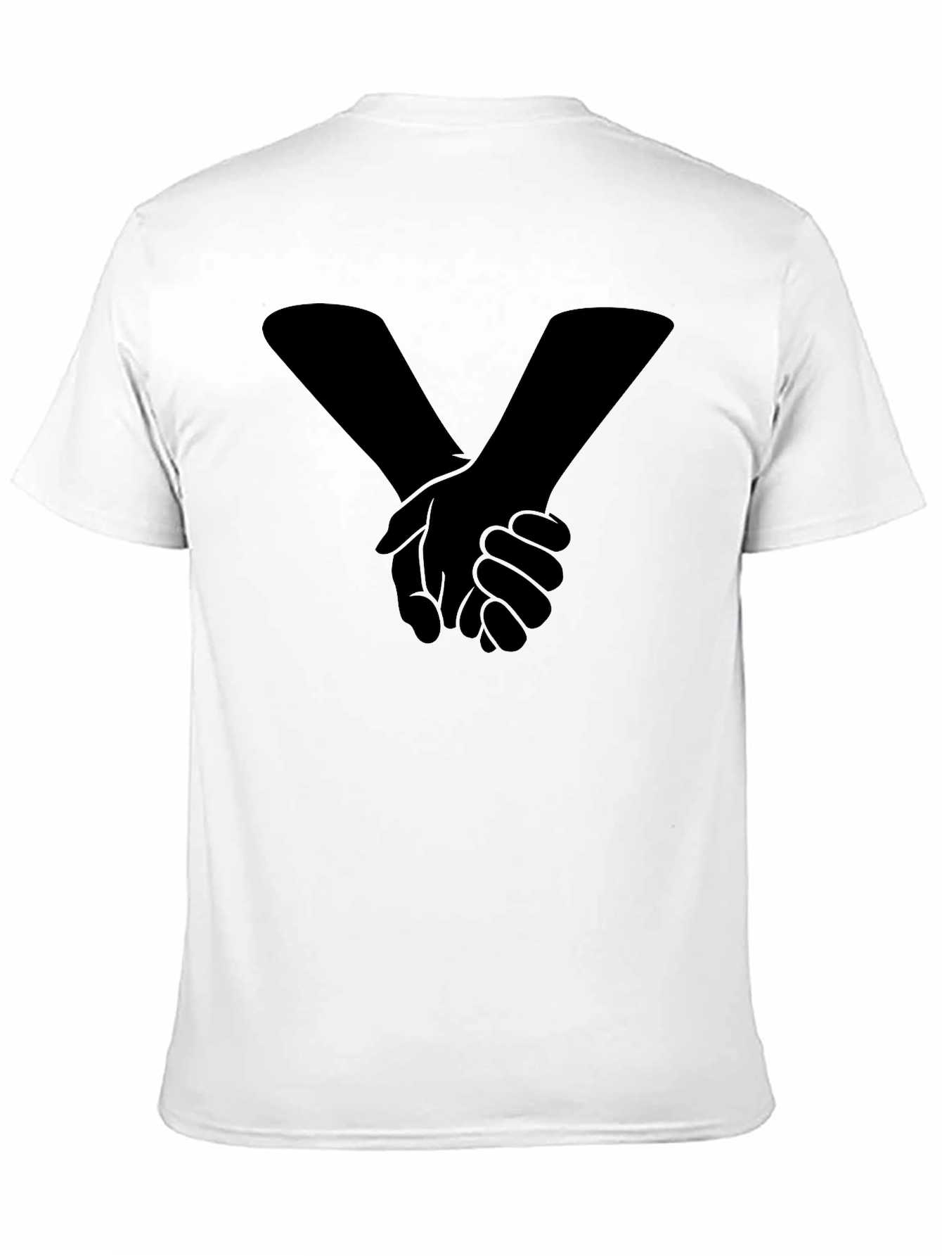 Unity Handshake Graphic Tee - Black