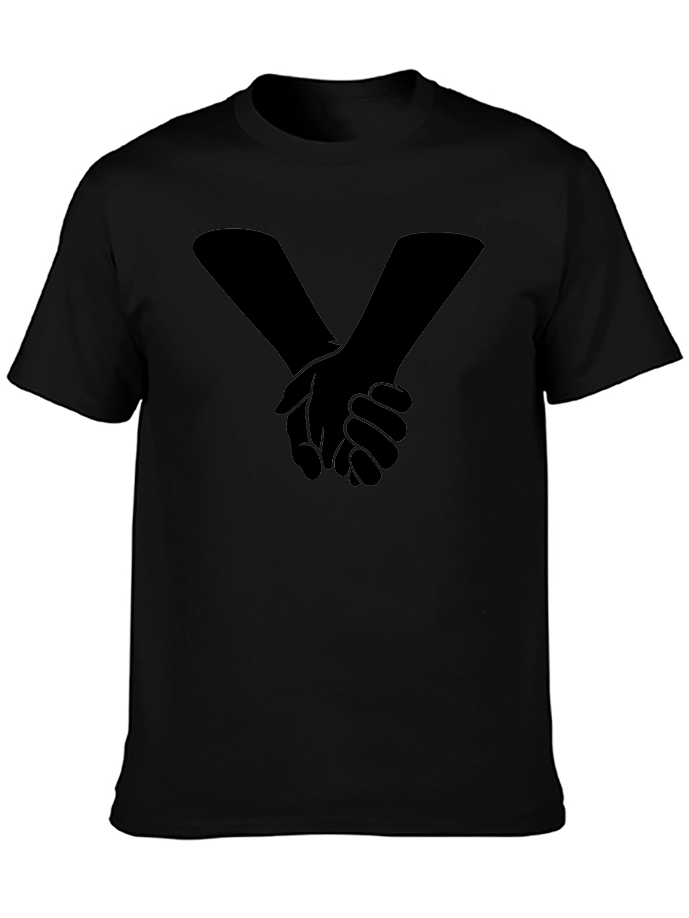 Unity Handshake Graphic Tee - Black