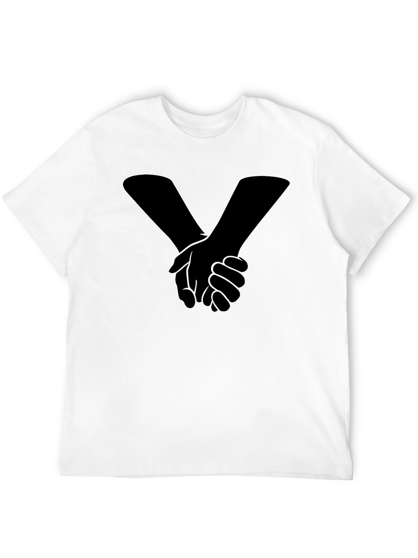 Unity Handshake Graphic Tee - Black