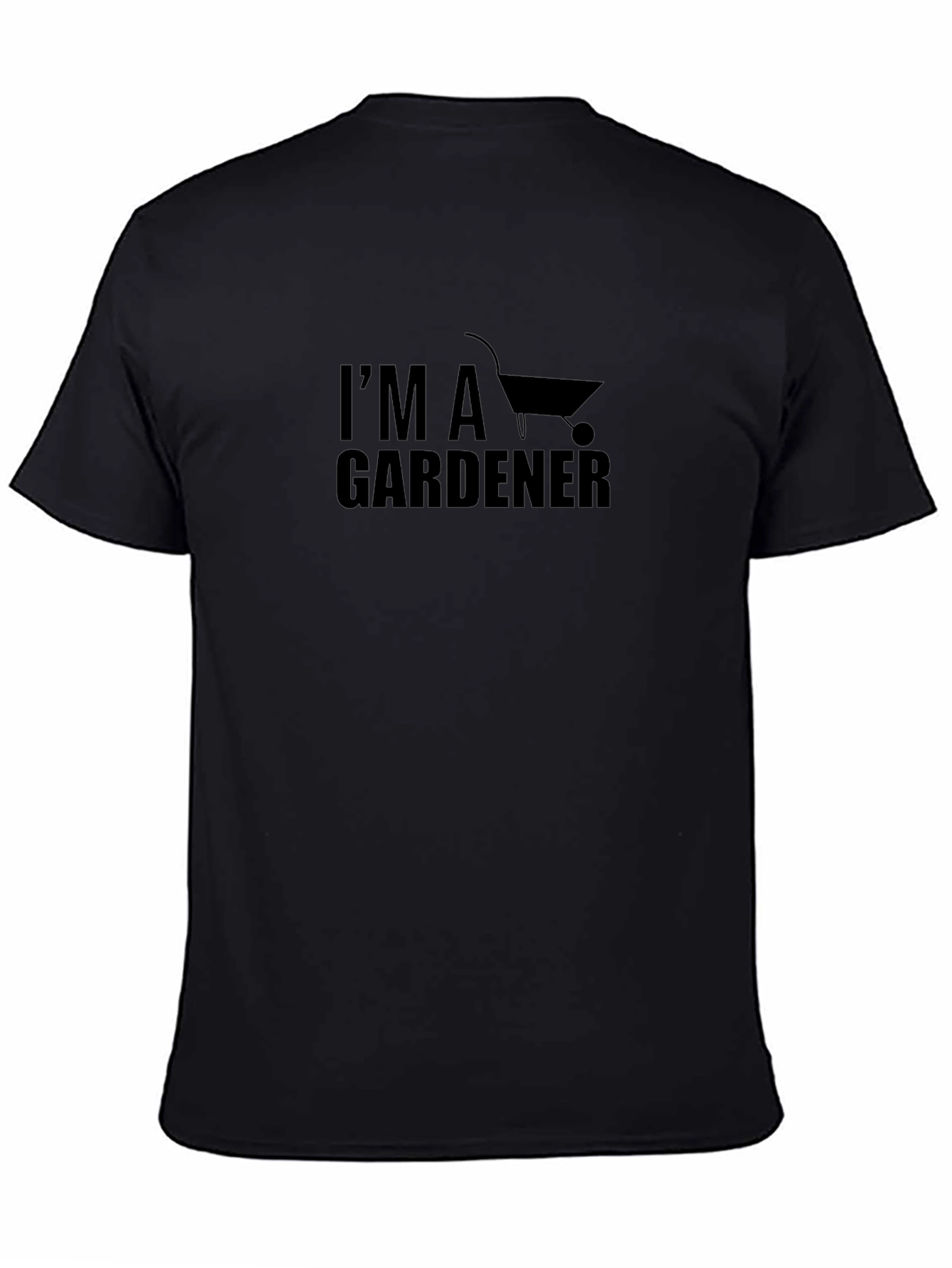 Im A Gardener Graphic Tee - Black Cotton T-Shirt