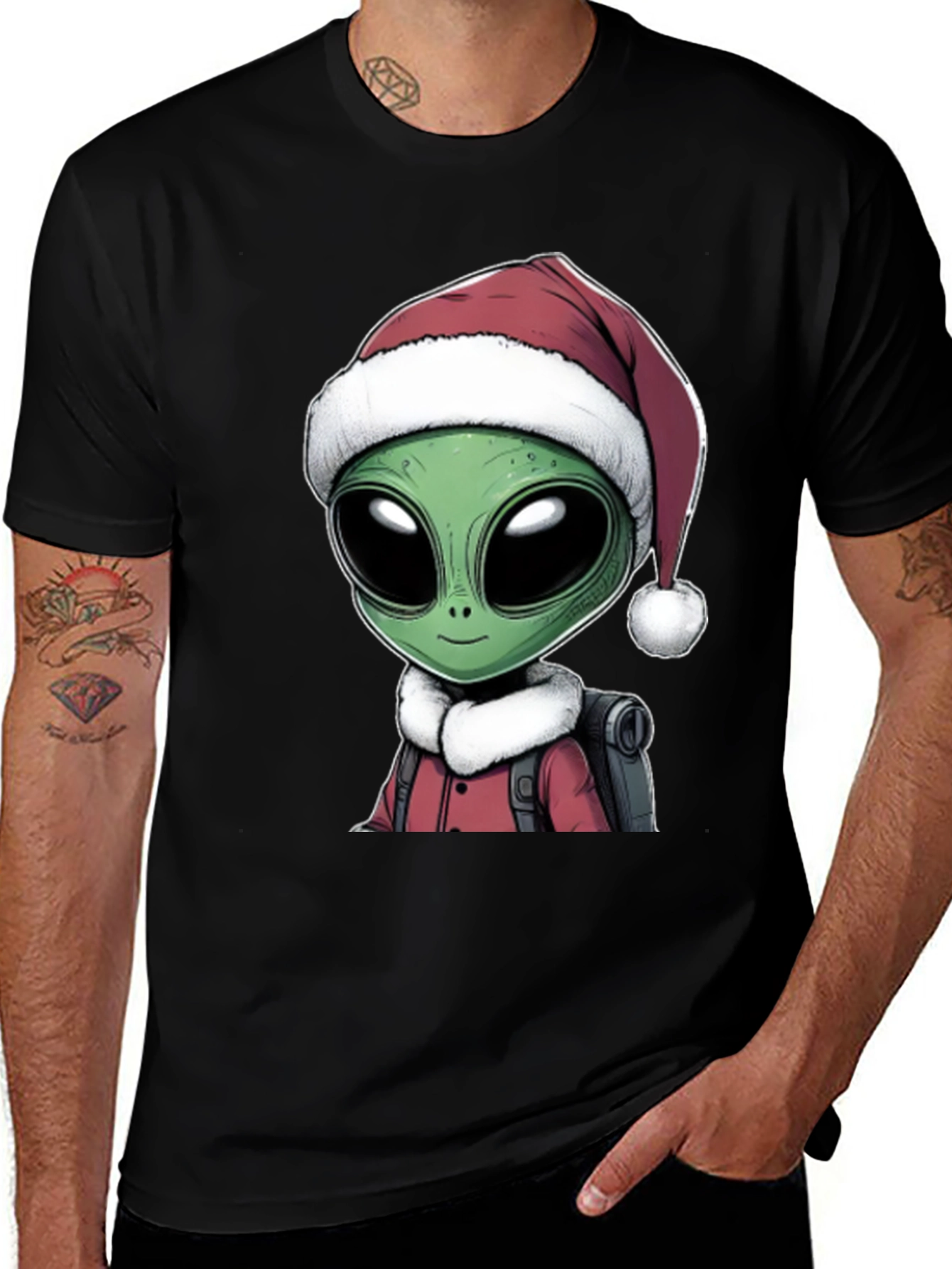 Alien Santa T-Shirt
