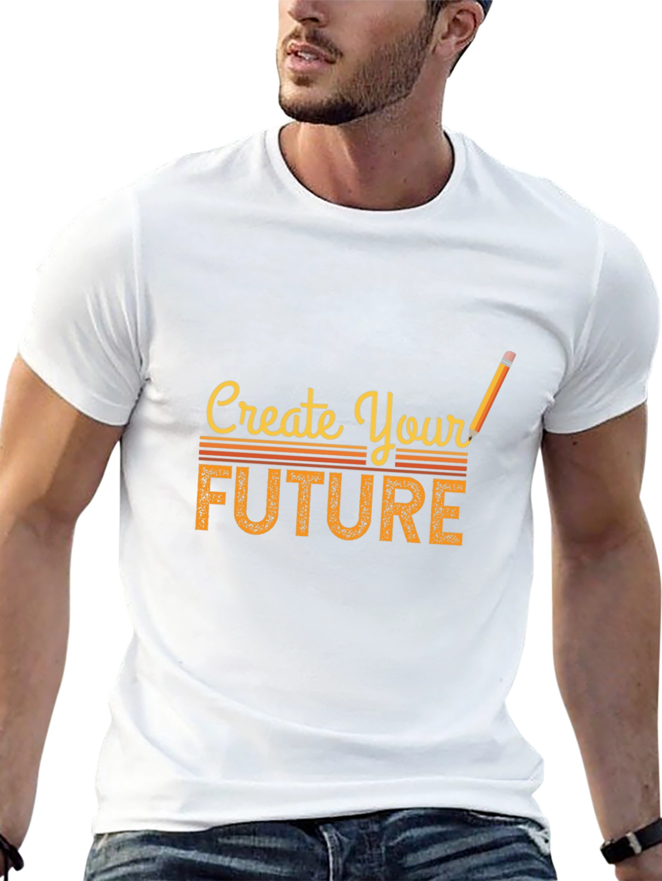 Create Your Future Graphic Tee - Motivational Shirt