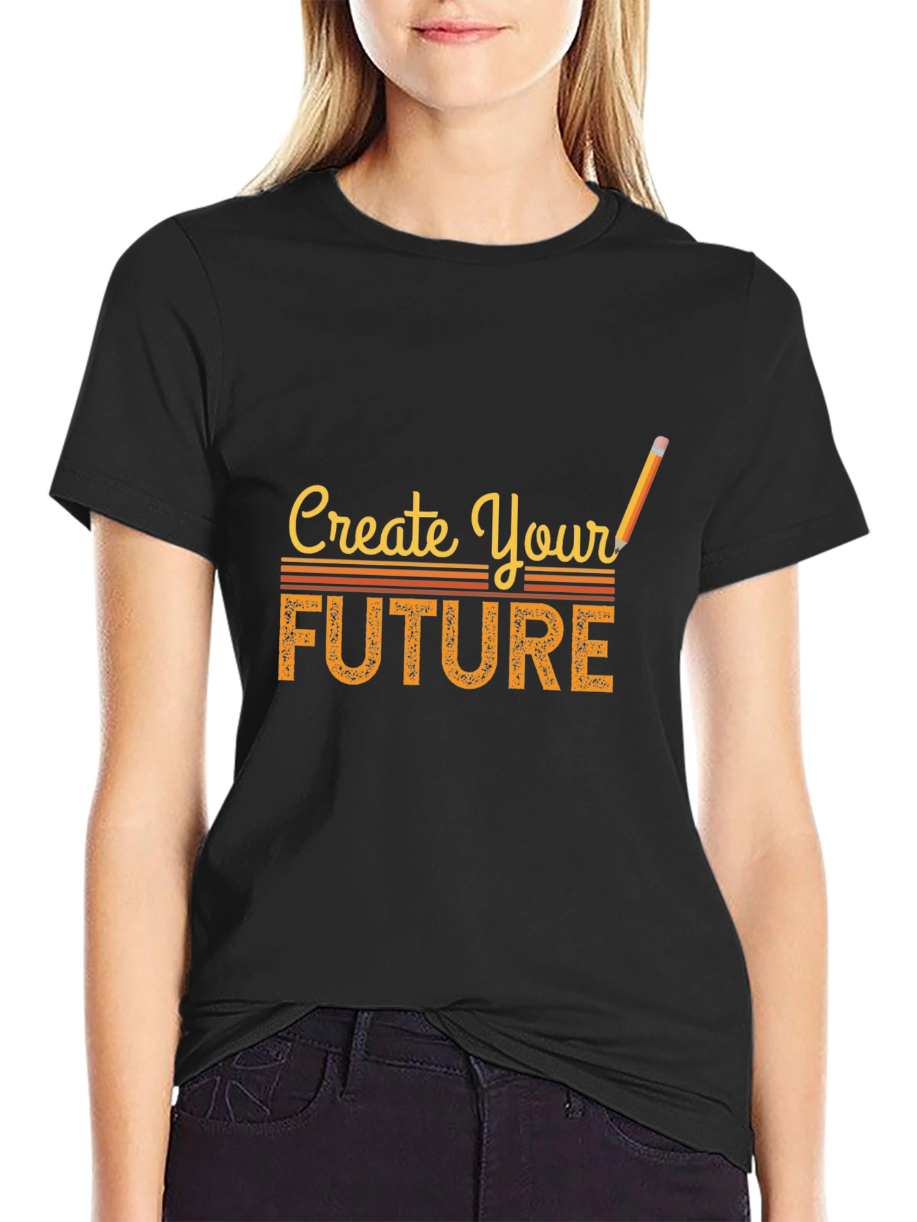 Create Your Future Graphic Tee - Motivational Shirt