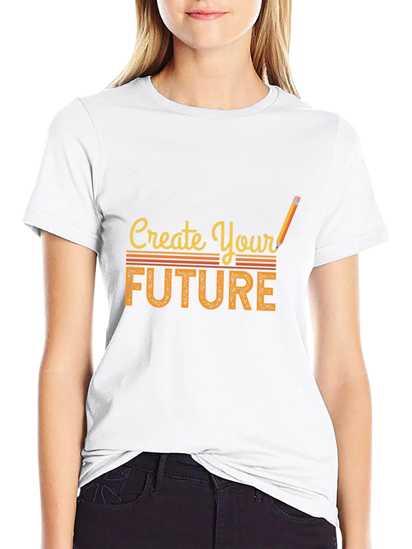 Create Your Future Graphic Tee - Motivational Shirt
