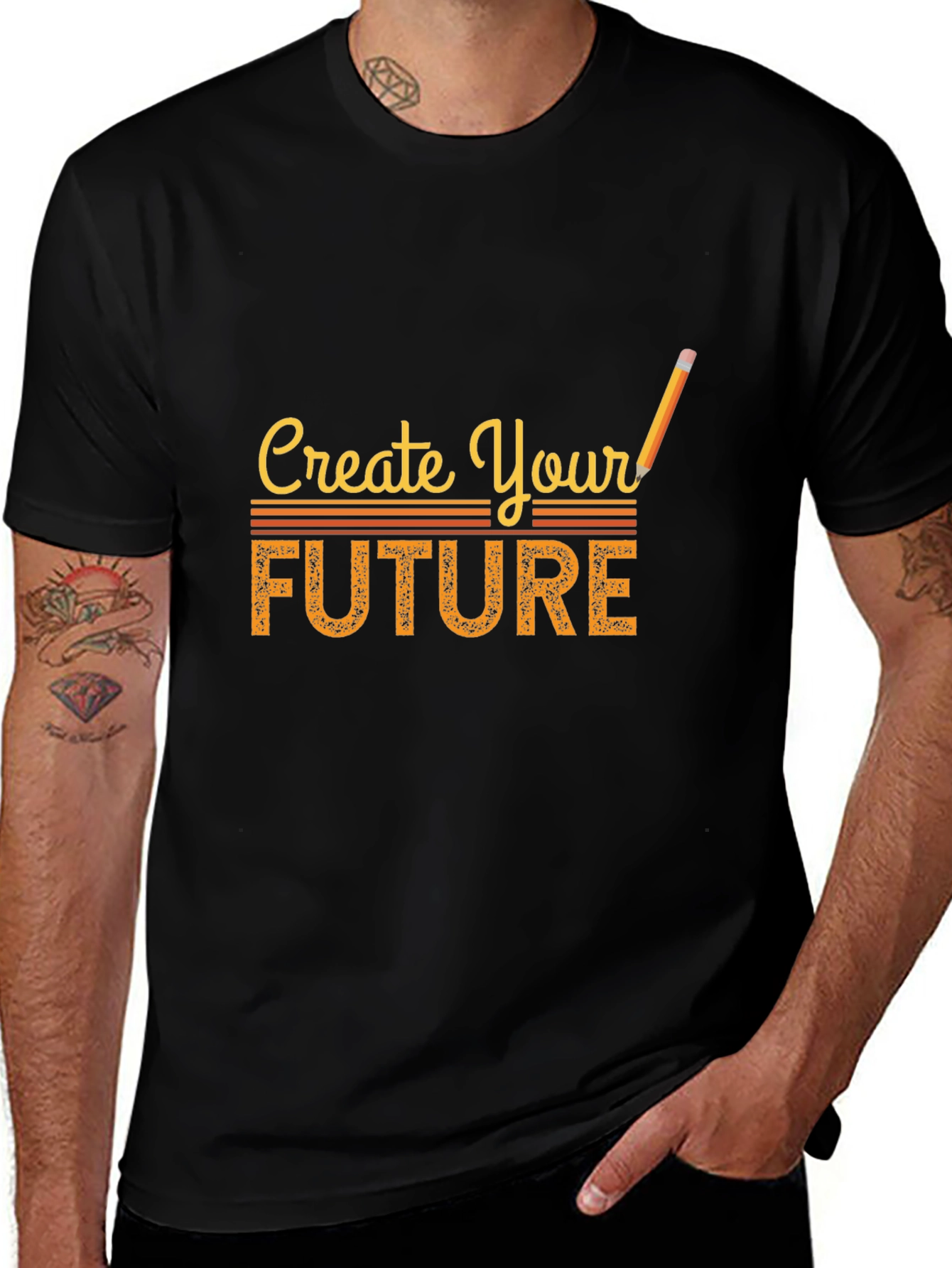 Create Your Future Graphic Tee - Motivational Shirt