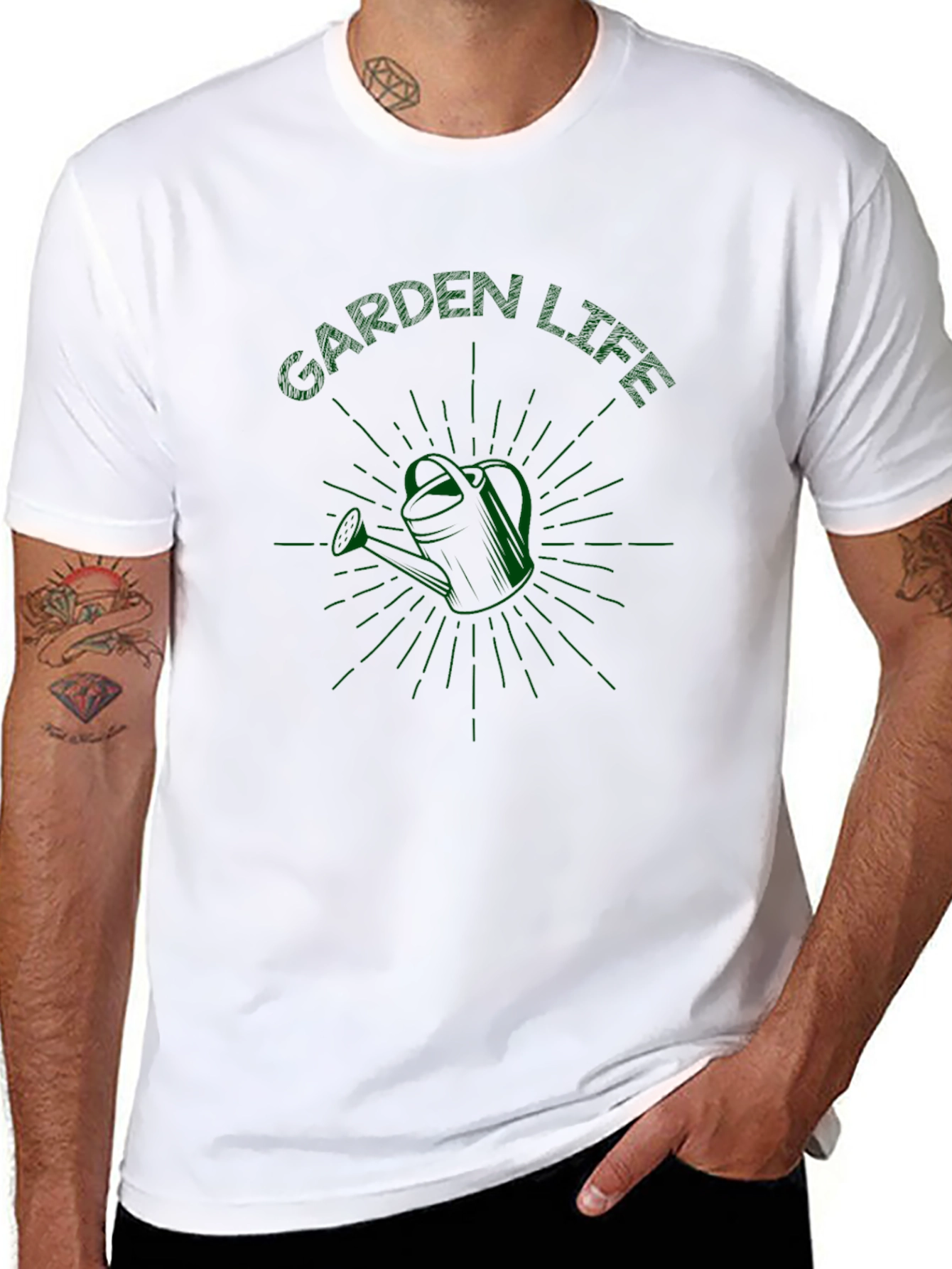 Garden Life Graphic Tee - Black