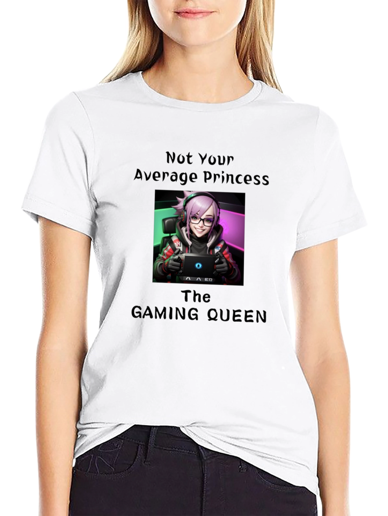 Not Your Average Princess Gaming Queen T-Shirt