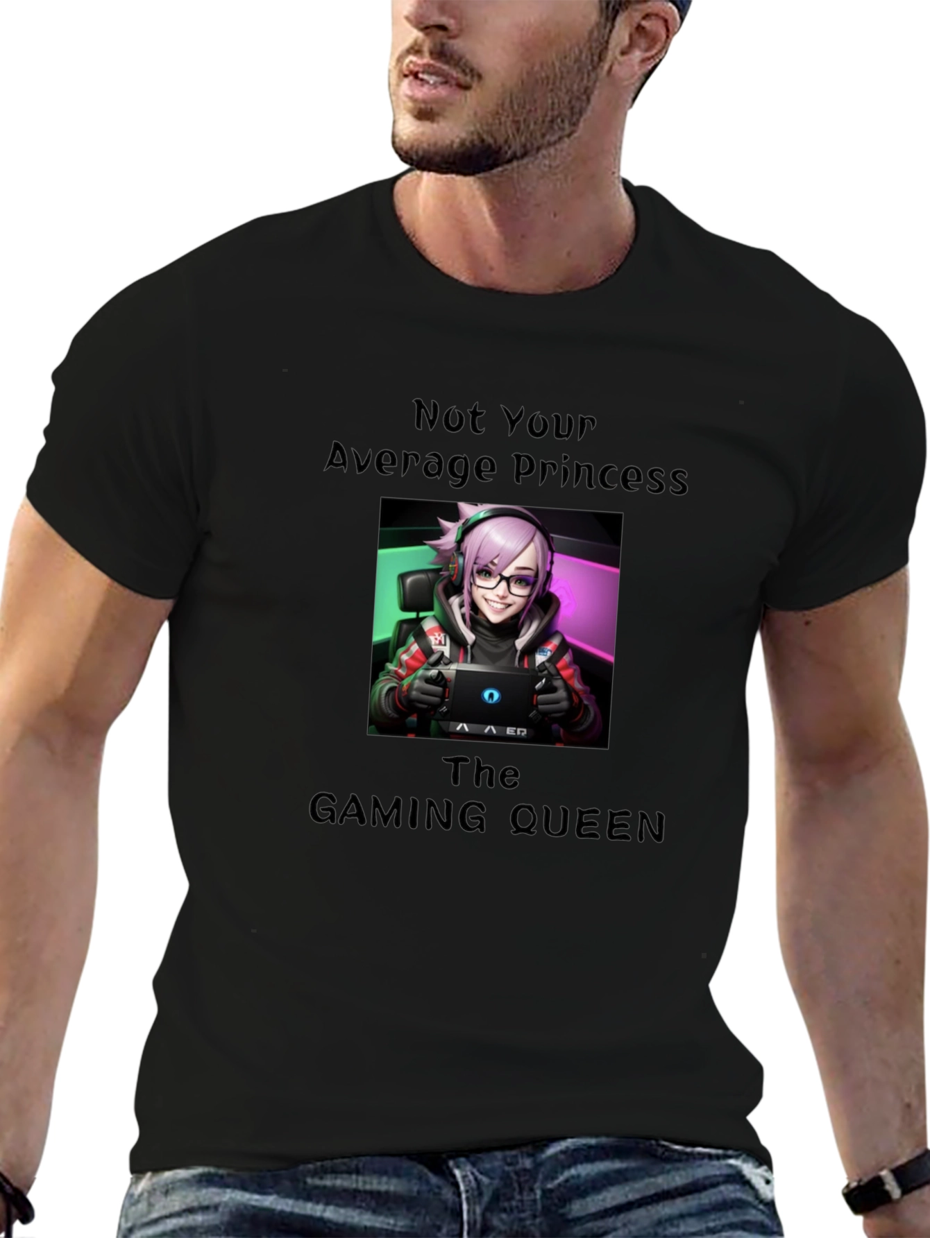 Not Your Average Princess Gaming Queen T-Shirt