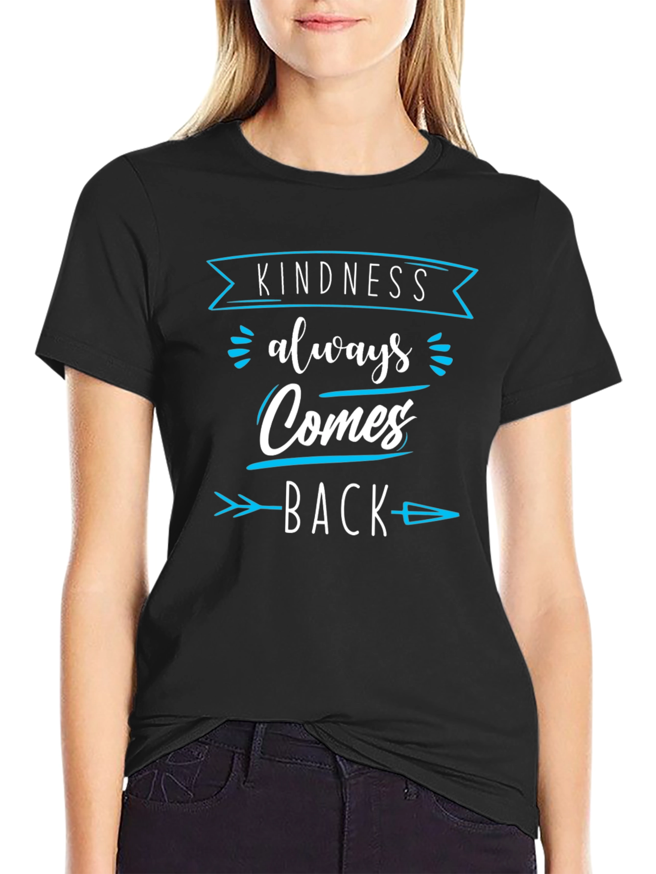 Kindness Always Comes Back Graphic Tee