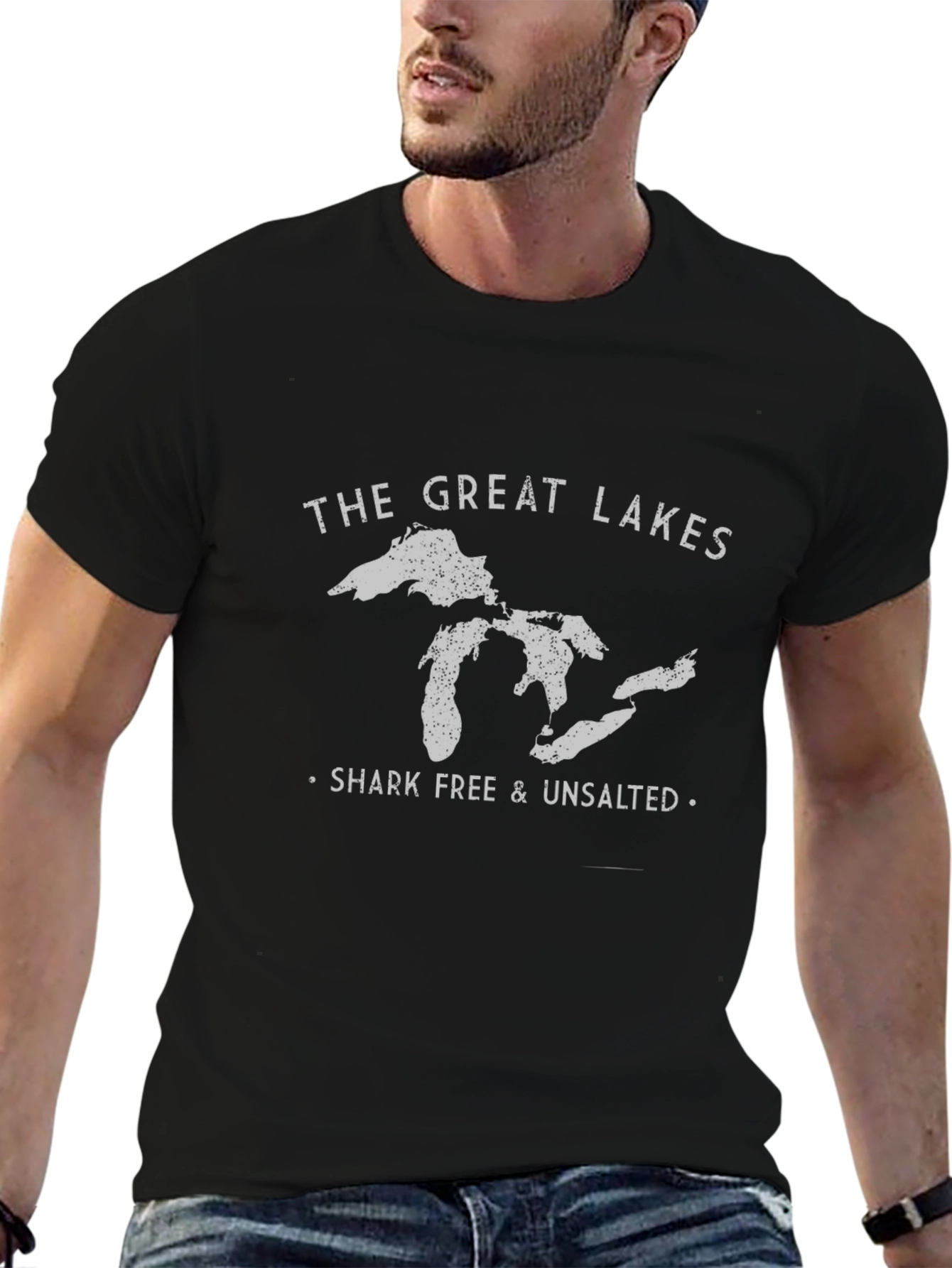 Great Lakes Shark Free & Unsalted Tee