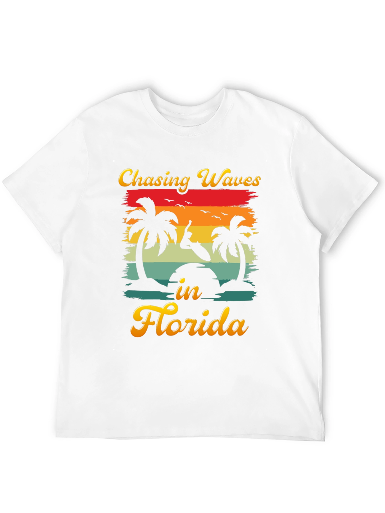 Chasing Waves in Florida Graphic T-Shirt