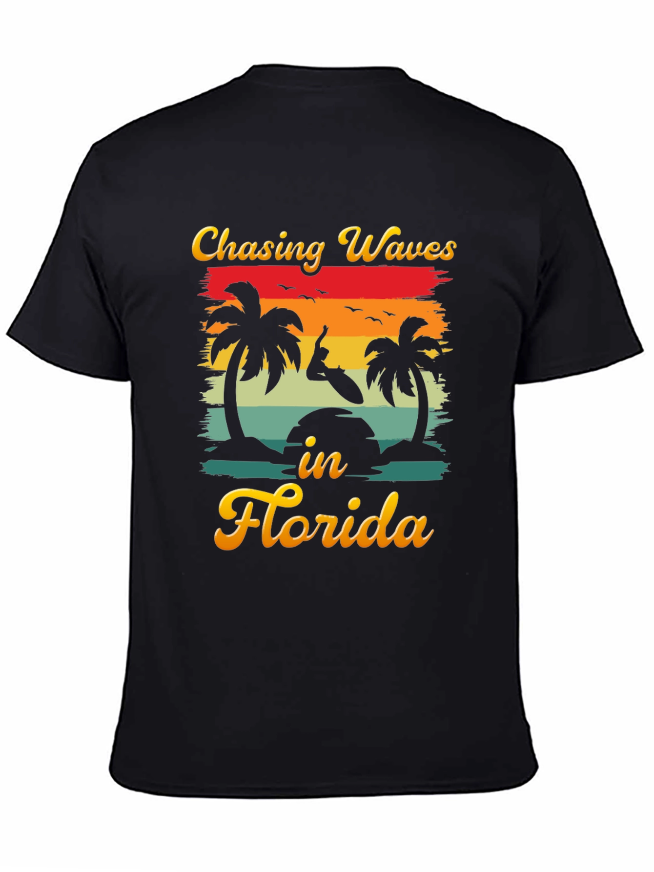 Chasing Waves in Florida Graphic T-Shirt