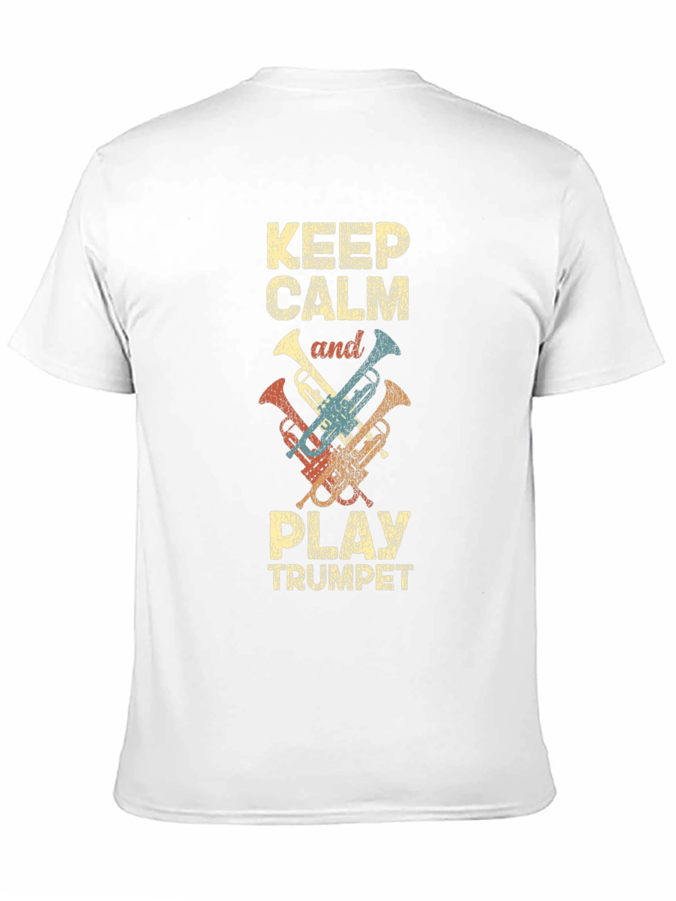 Keep Calm & Play Trumpet Graphic Tee