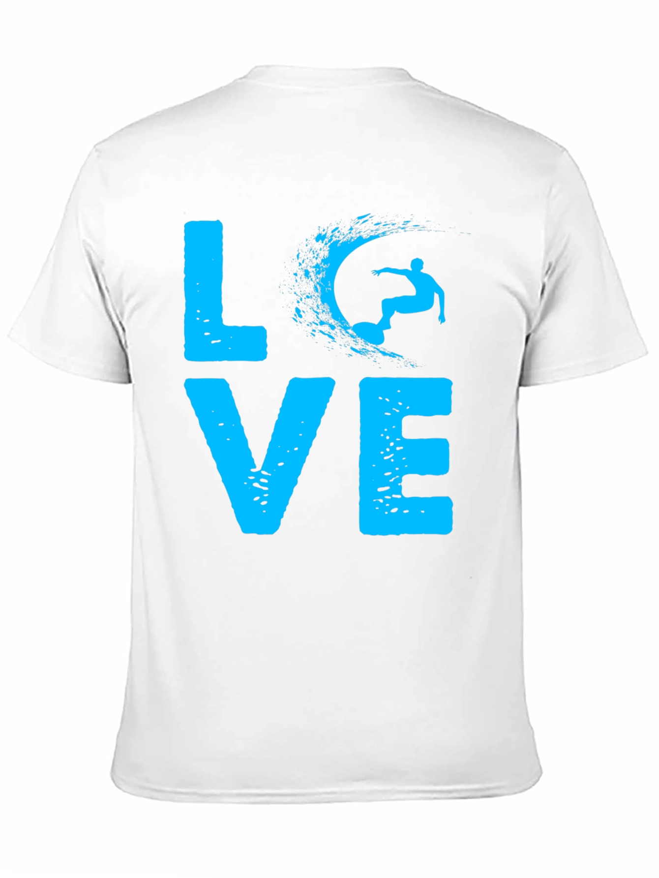 Love Surfing Graphic Tee - Unisex Cotton T-Shirt