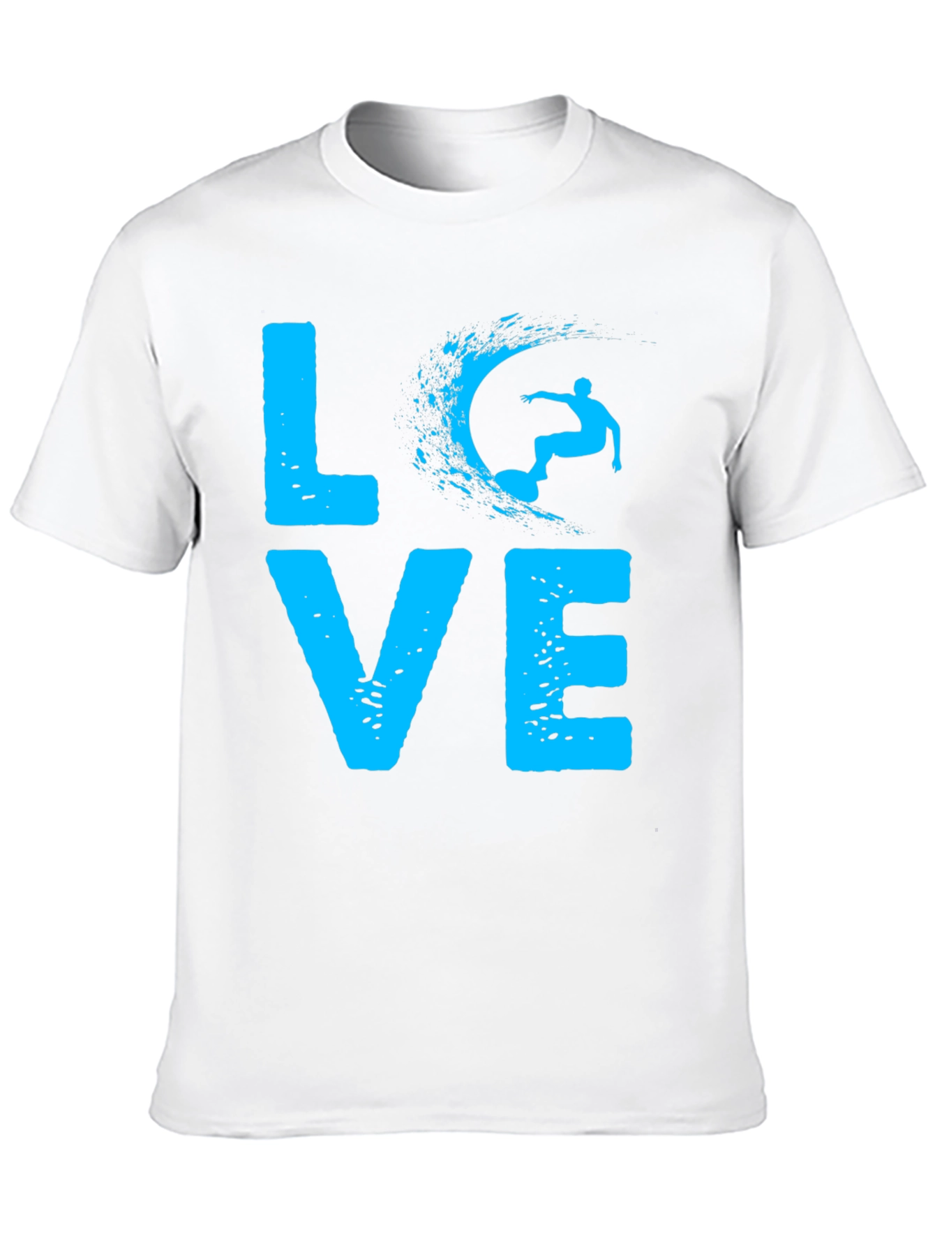 Love Surfing Graphic Tee - Unisex Cotton T-Shirt