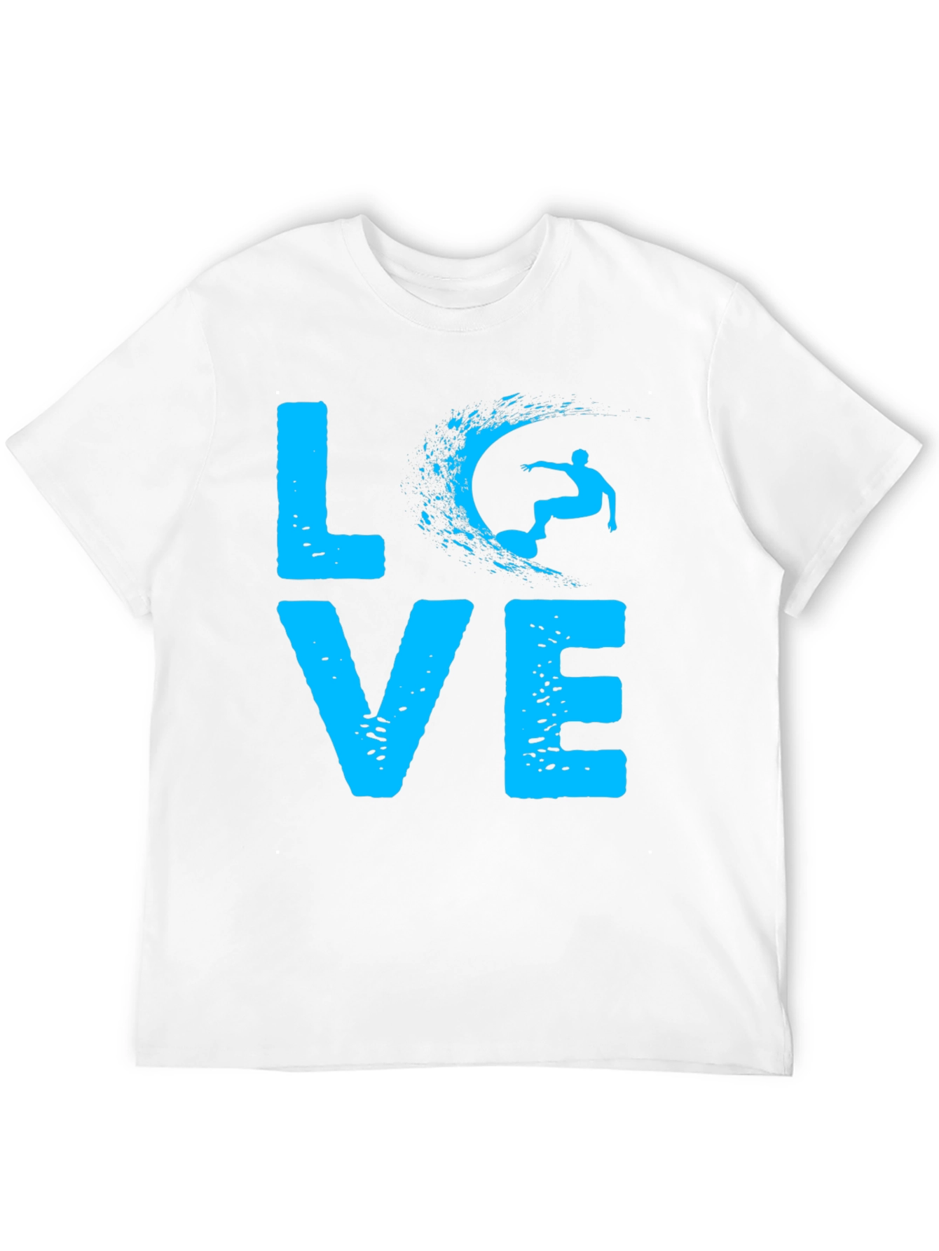 Love Surfing Graphic Tee - Unisex Cotton T-Shirt