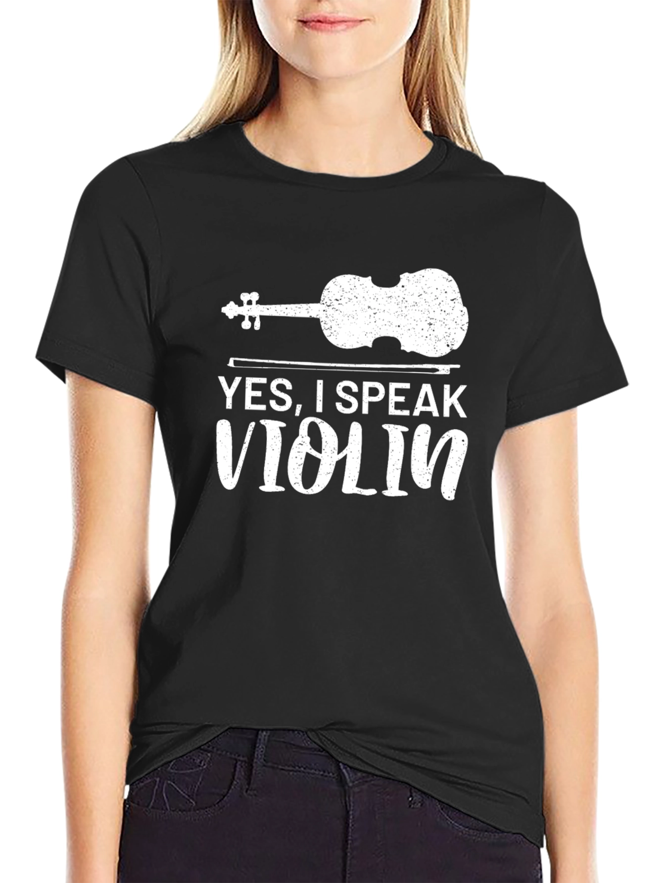 Yes I Speak Violin T-Shirt - Musician Tee