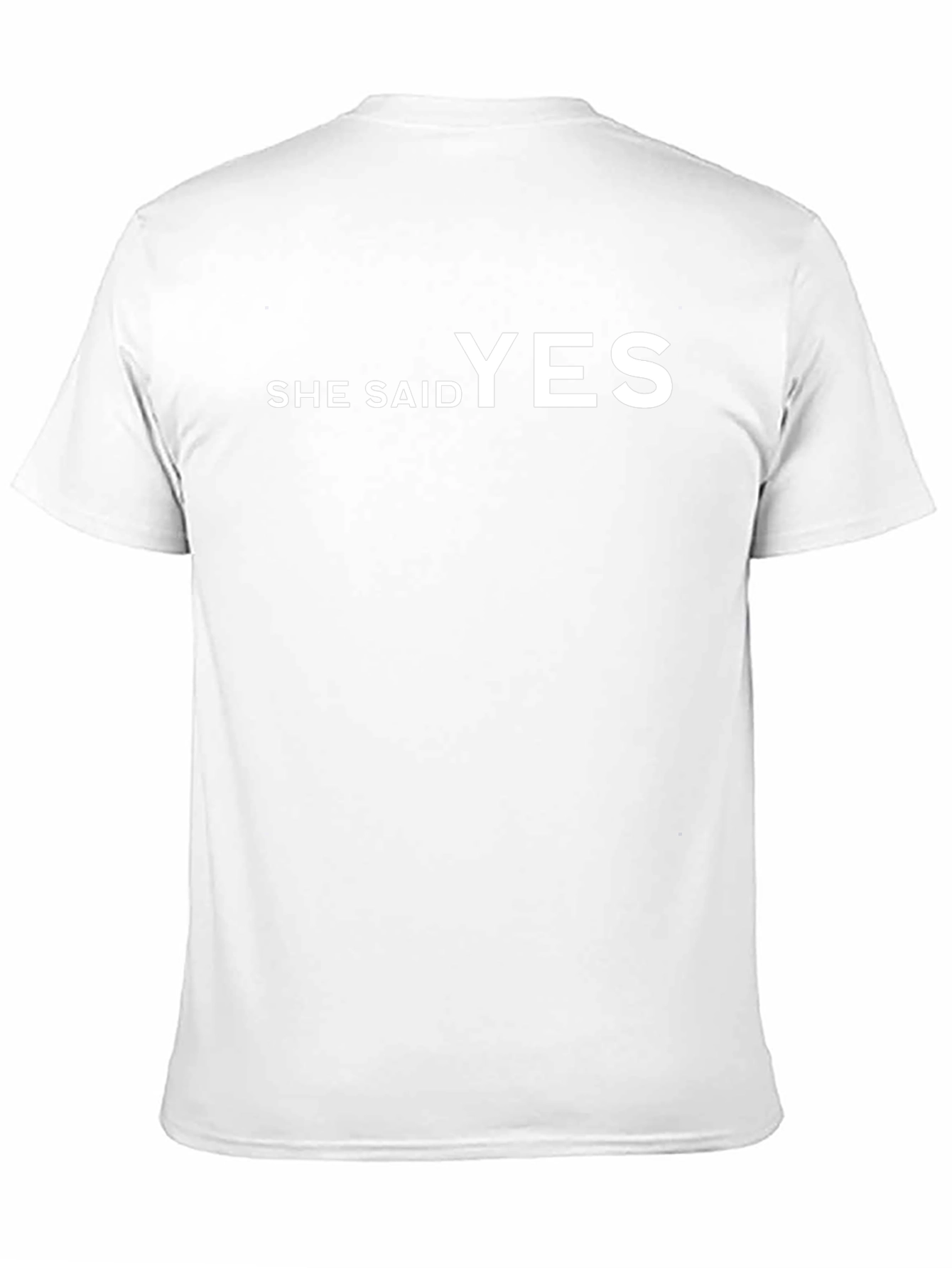 She Said Yes T-Shirt - Engagement Gift