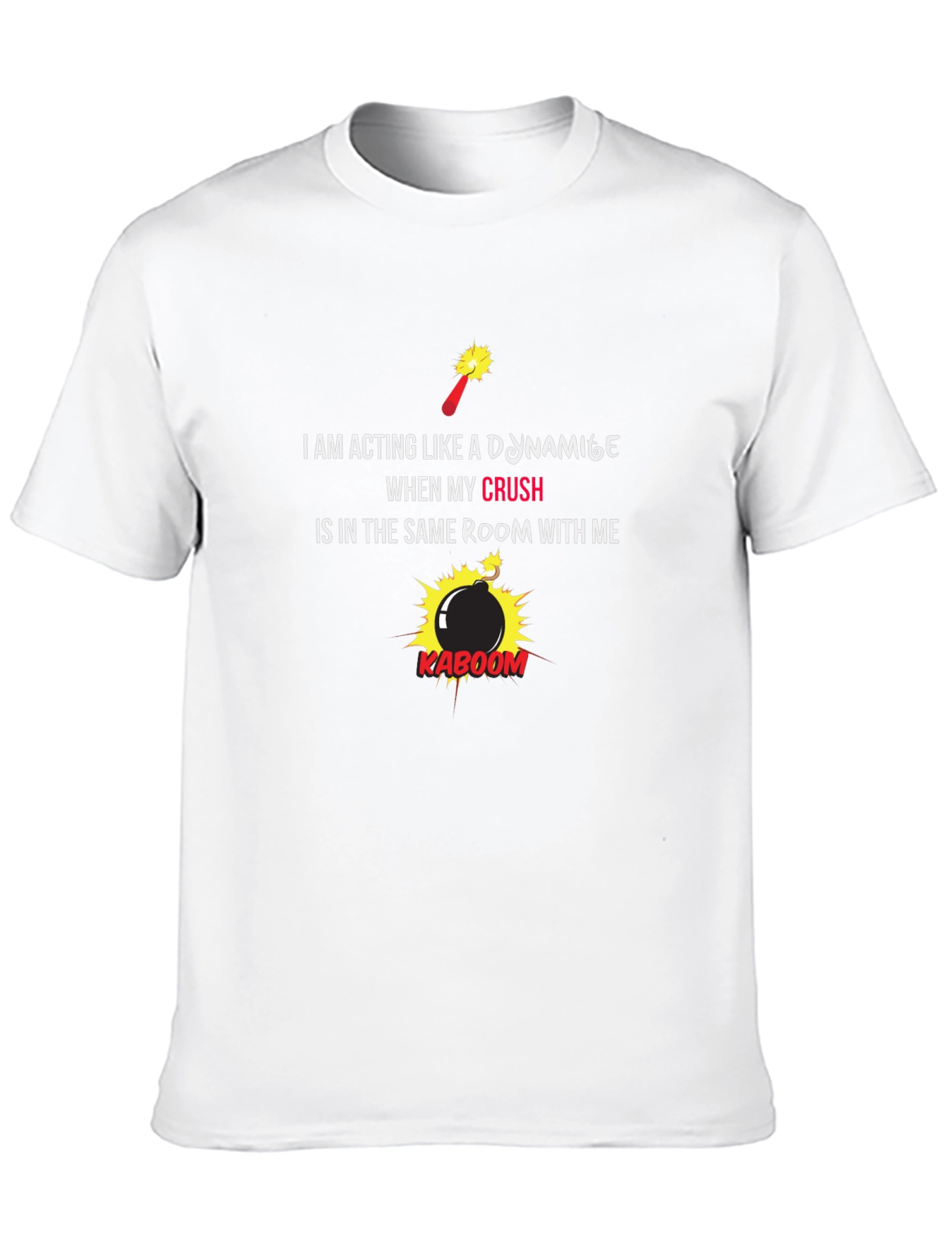 Dynamite Crush Black Graphic Tee