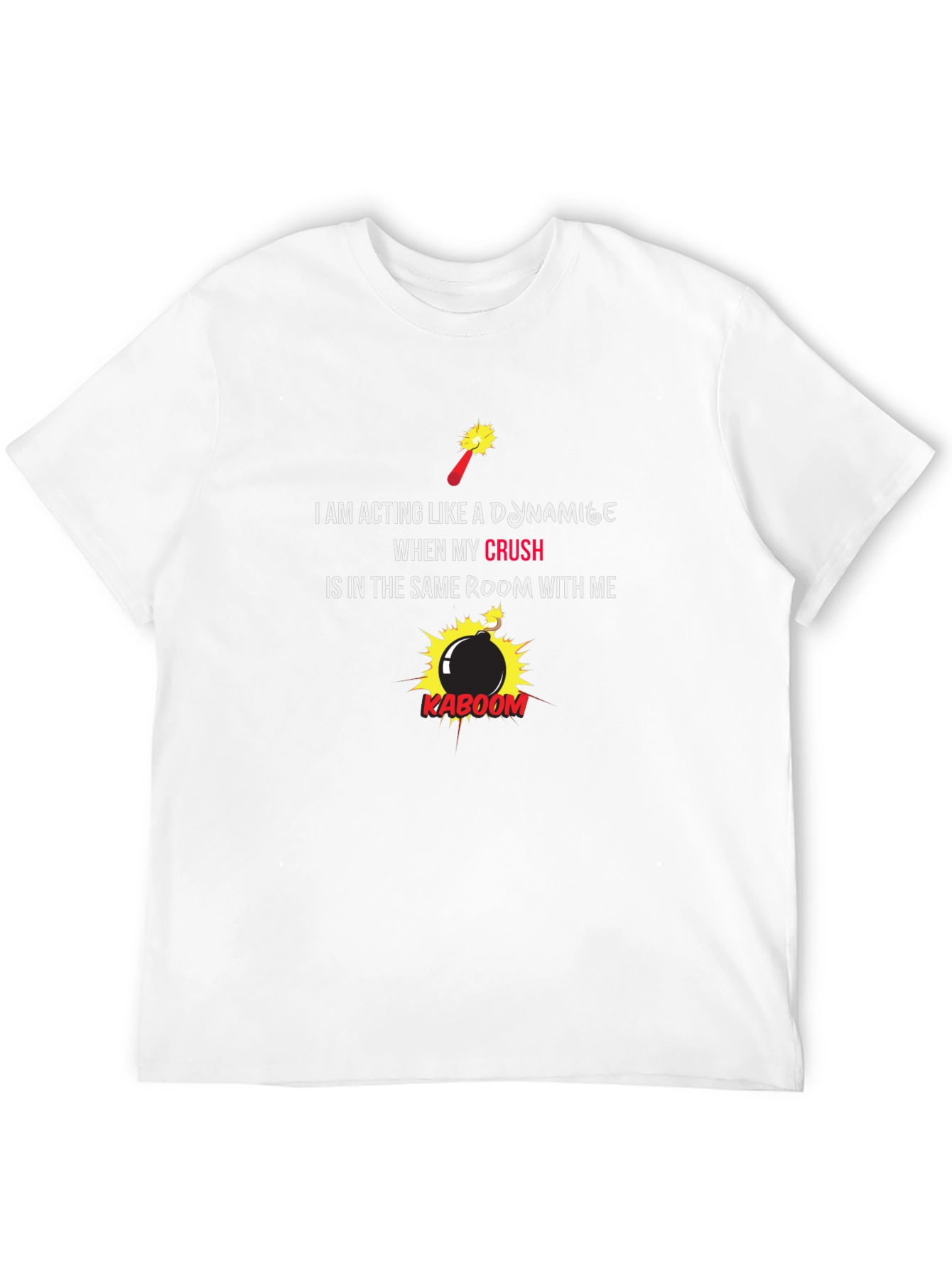 Dynamite Crush Black Graphic Tee