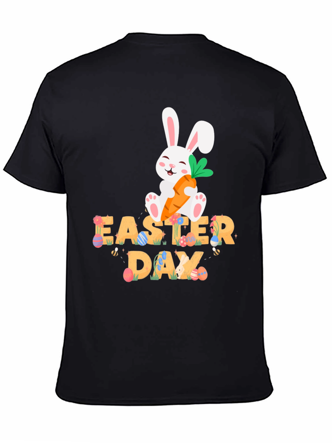 Easter Day Bunny T-Shirt - Cute Easter Celebration