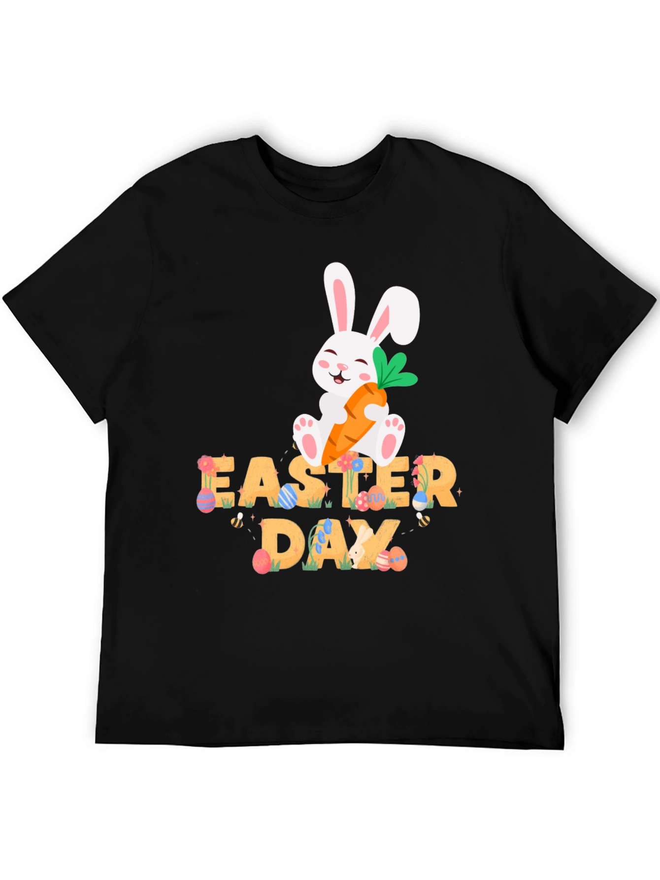 Easter Day Bunny T-Shirt - Cute Easter Celebration
