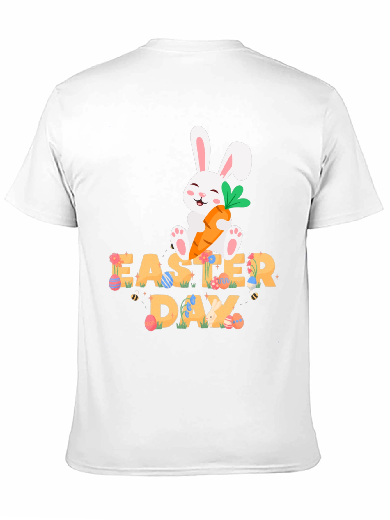 Easter Day Bunny T-Shirt - Cute Easter Celebration