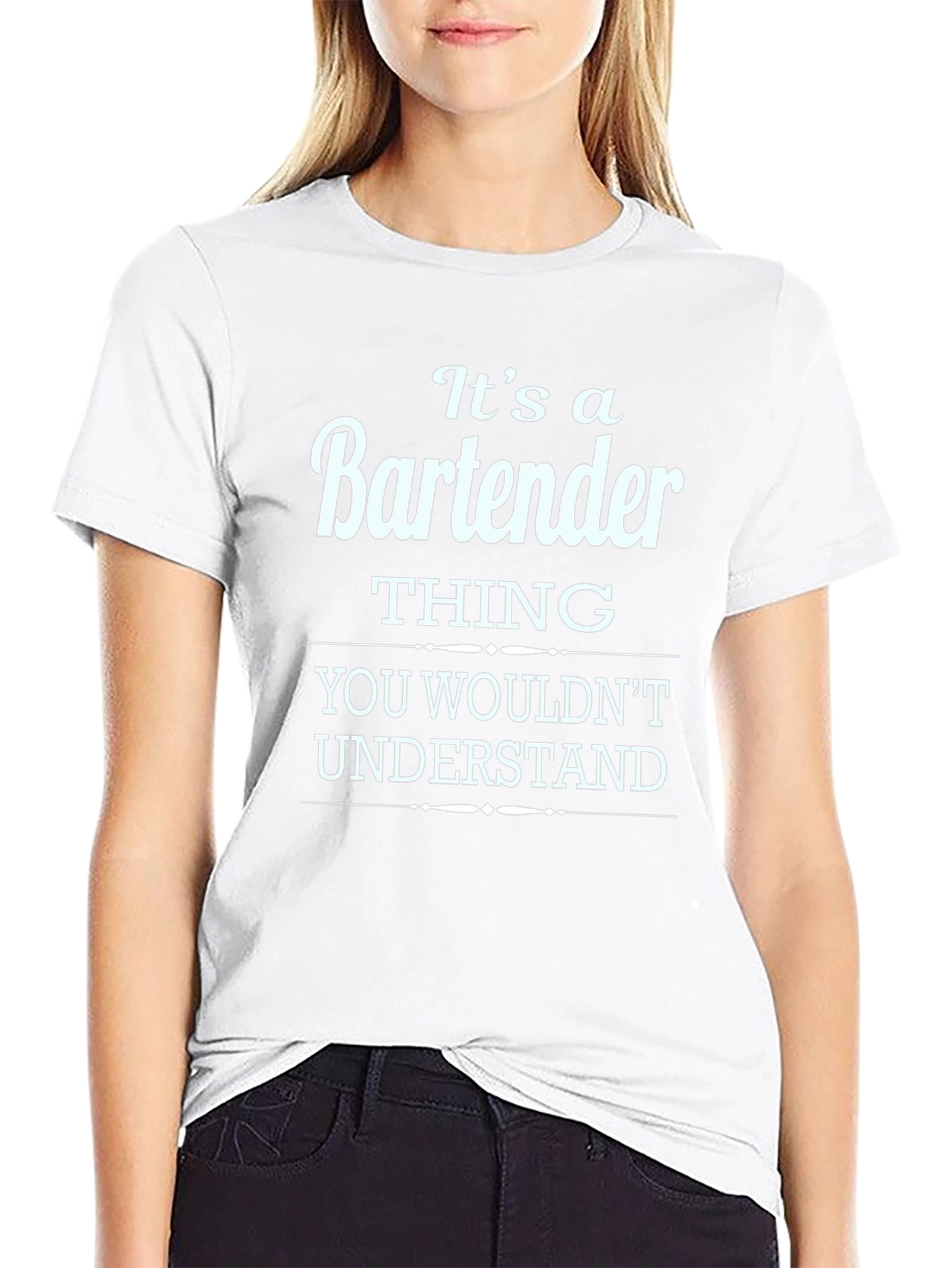 Bartender Thing T-Shirt Funny Graphic Tee