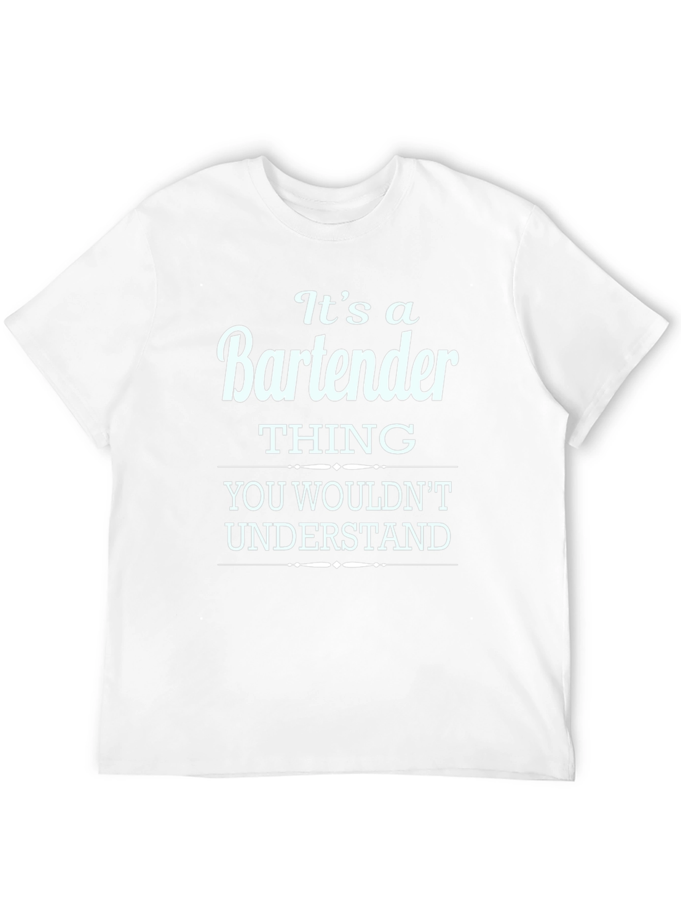 Bartender Thing T-Shirt Funny Graphic Tee