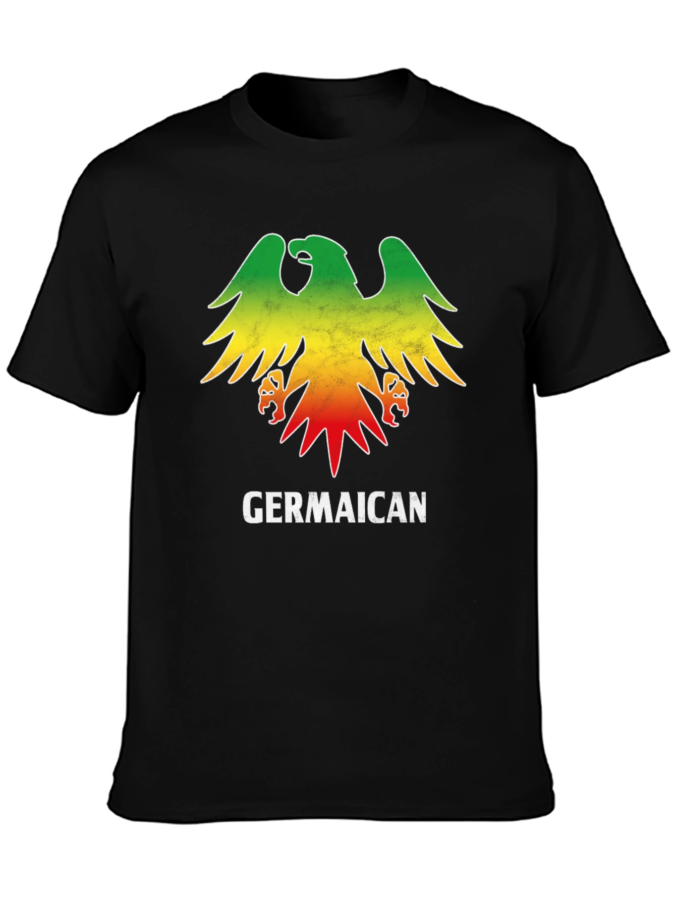 Germaican Rasta Eagle T-Shirt