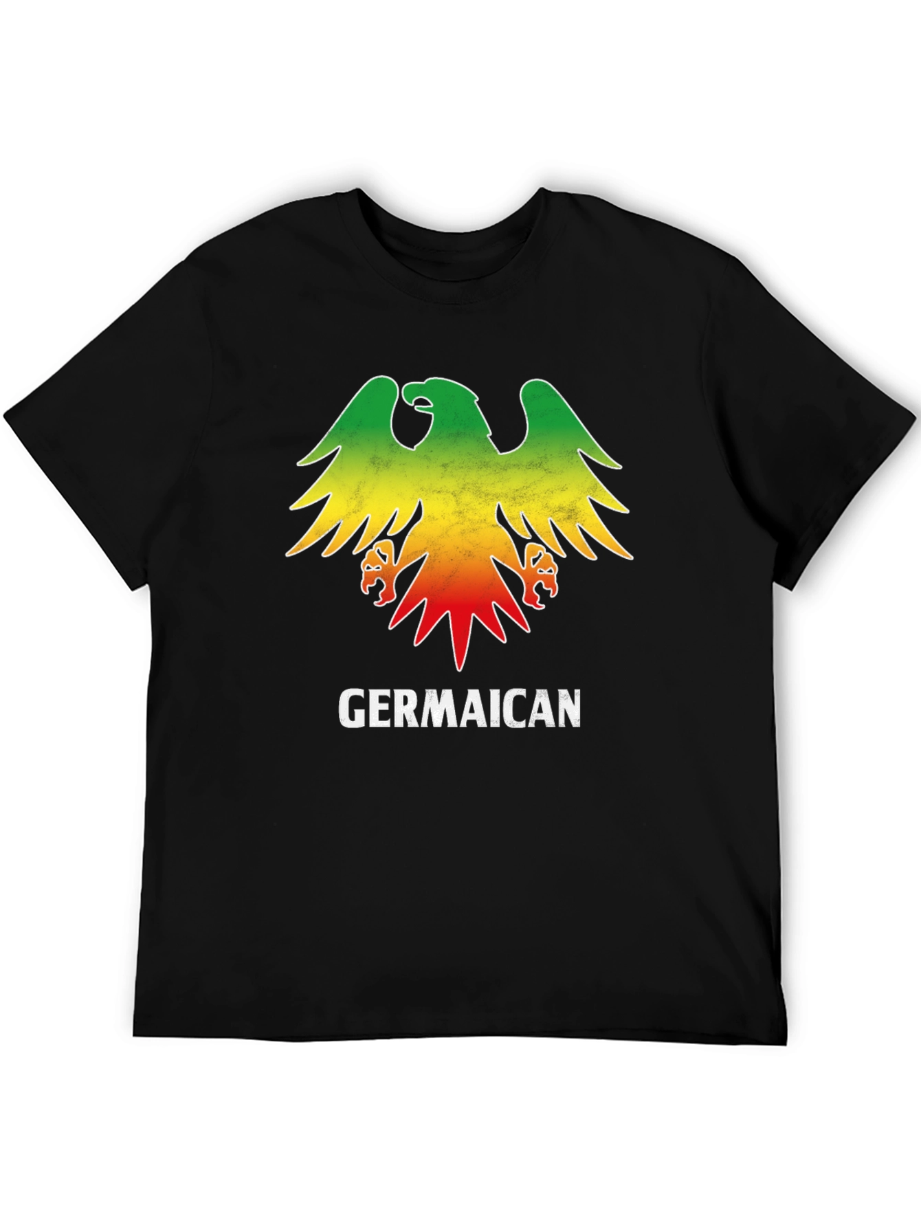 Germaican Rasta Eagle T-Shirt