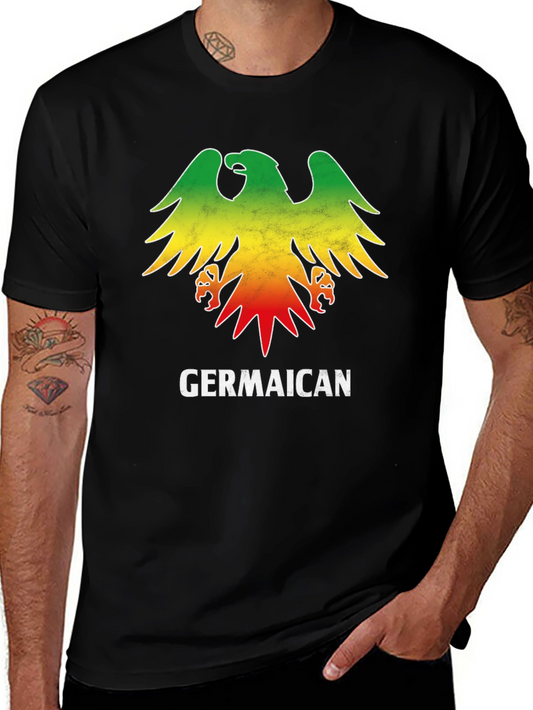Germaican Rasta Eagle T-Shirt