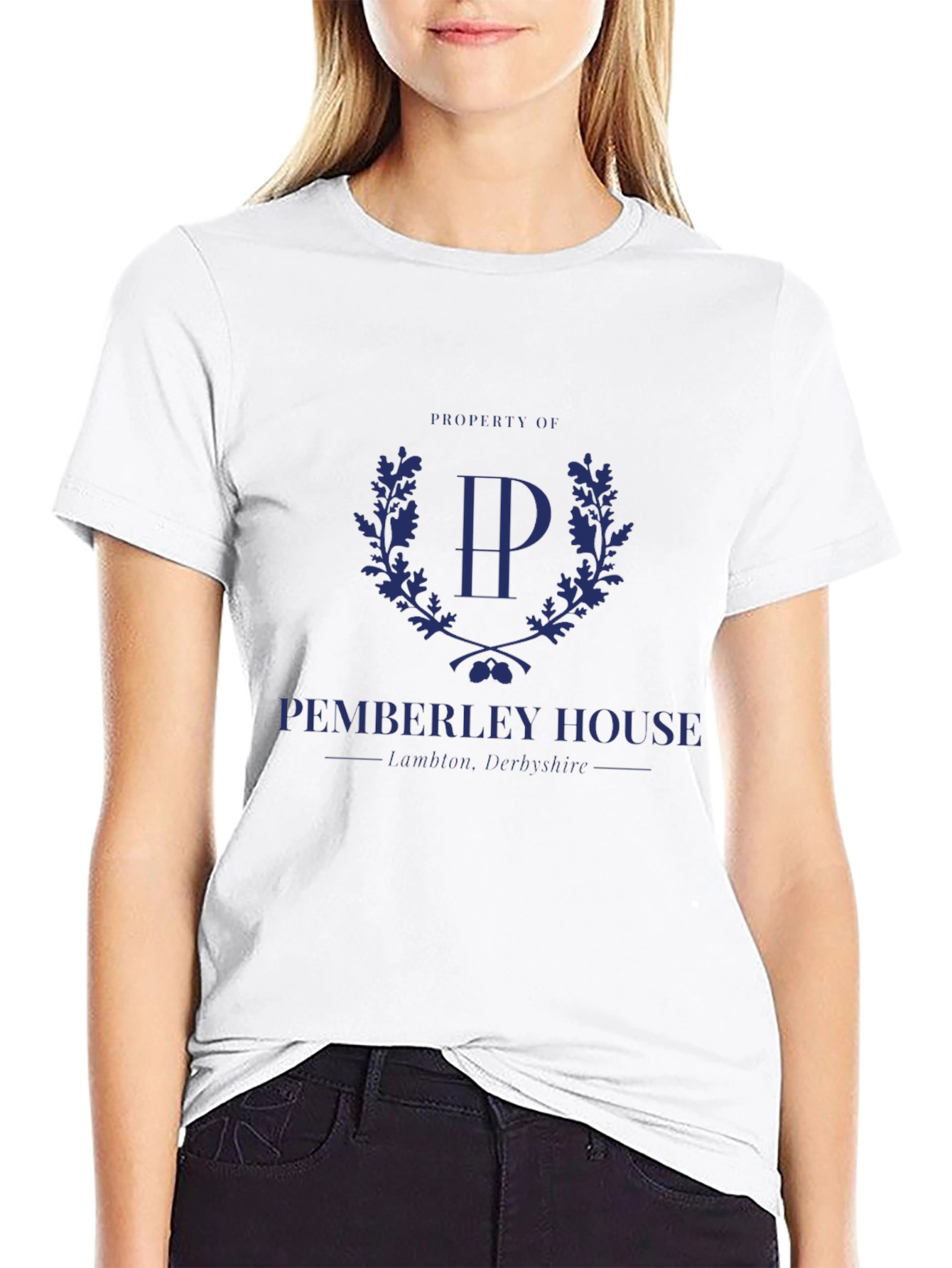 Pemberley House T-Shirt - Pride & Prejudice Inspired