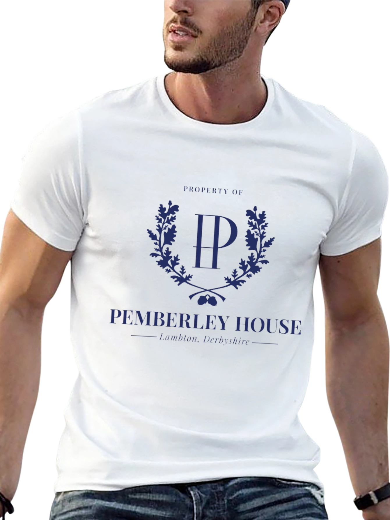 Pemberley House T-Shirt - Pride & Prejudice Inspired