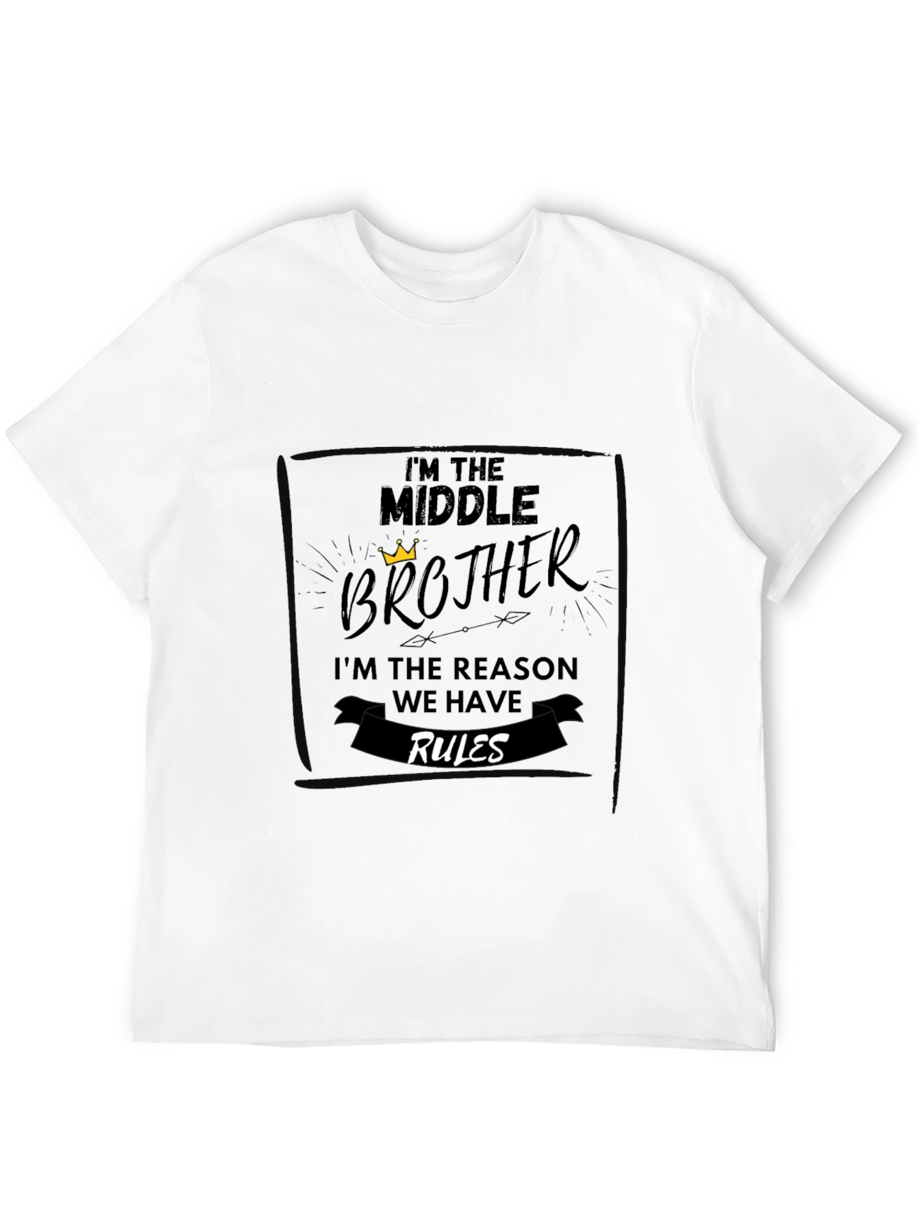 Middle Brother Rules T-Shirt