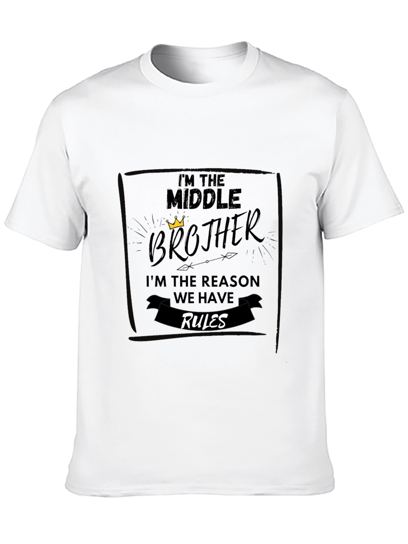 Middle Brother Rules T-Shirt