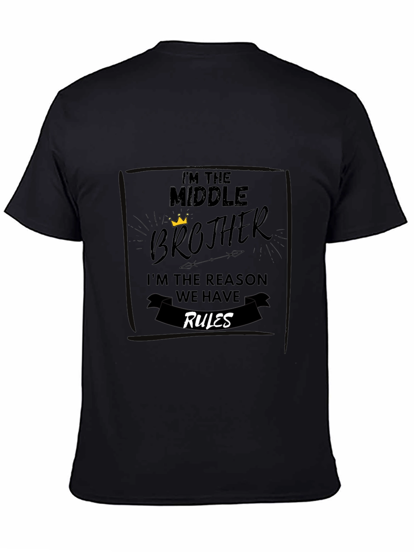 Middle Brother Rules T-Shirt