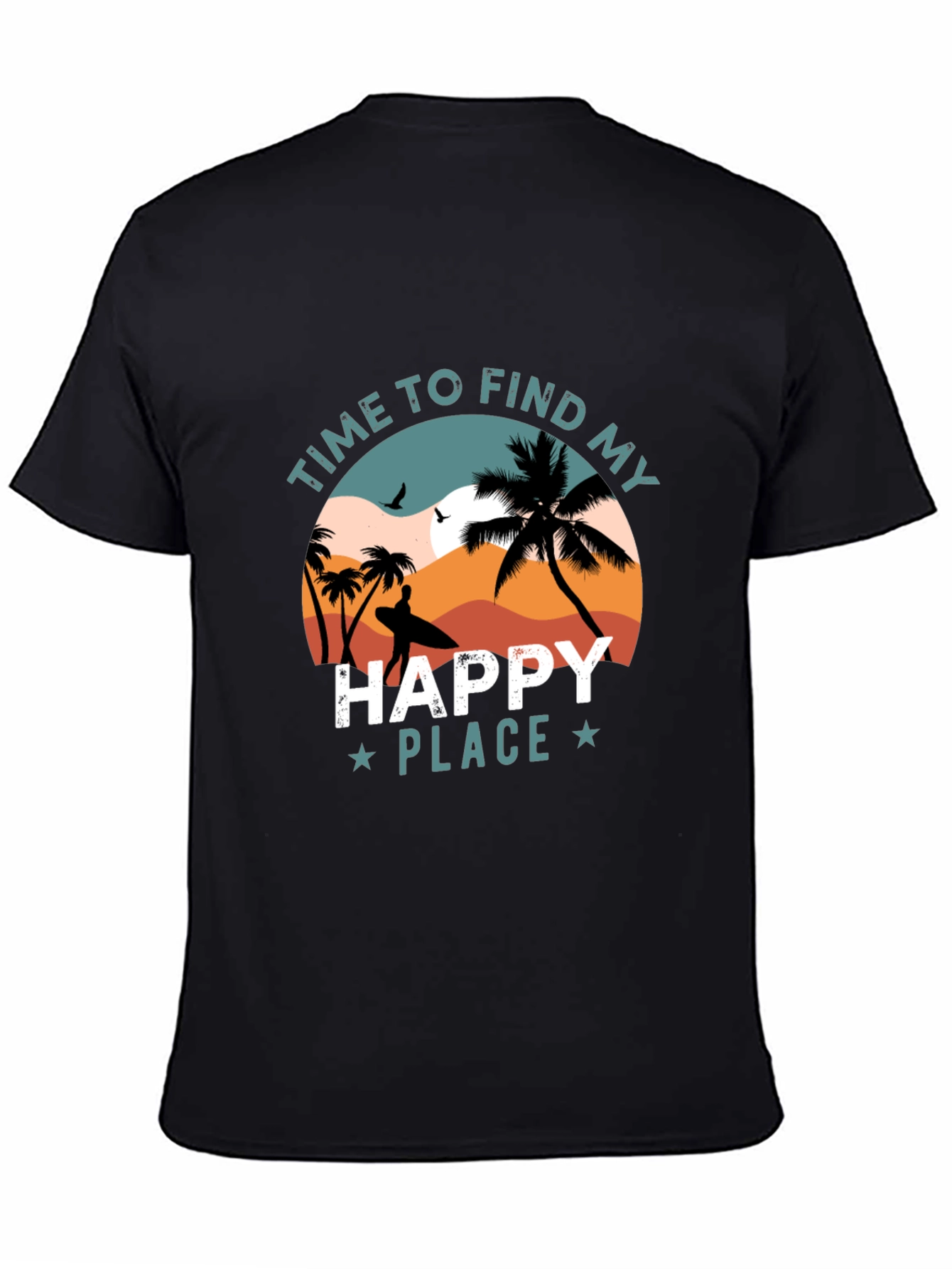 Time To Find My Happy Place Graphic Tee