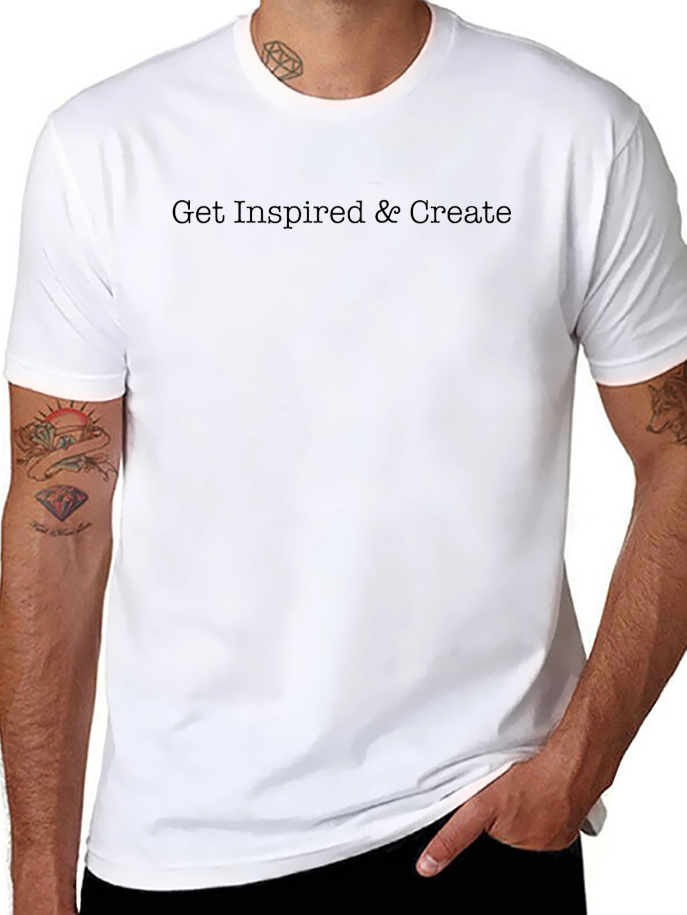 Get Inspired & Create Black T-Shirt