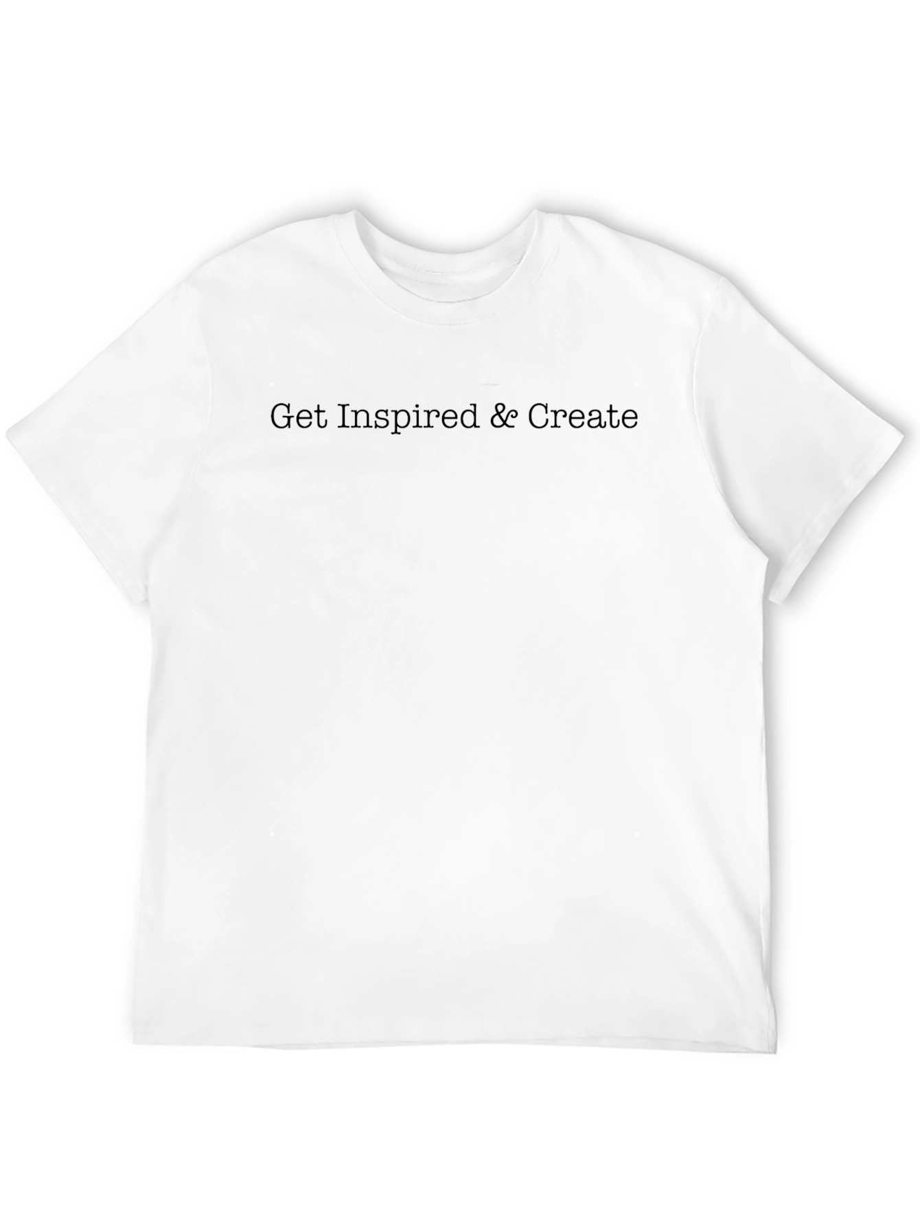 Get Inspired & Create Black T-Shirt