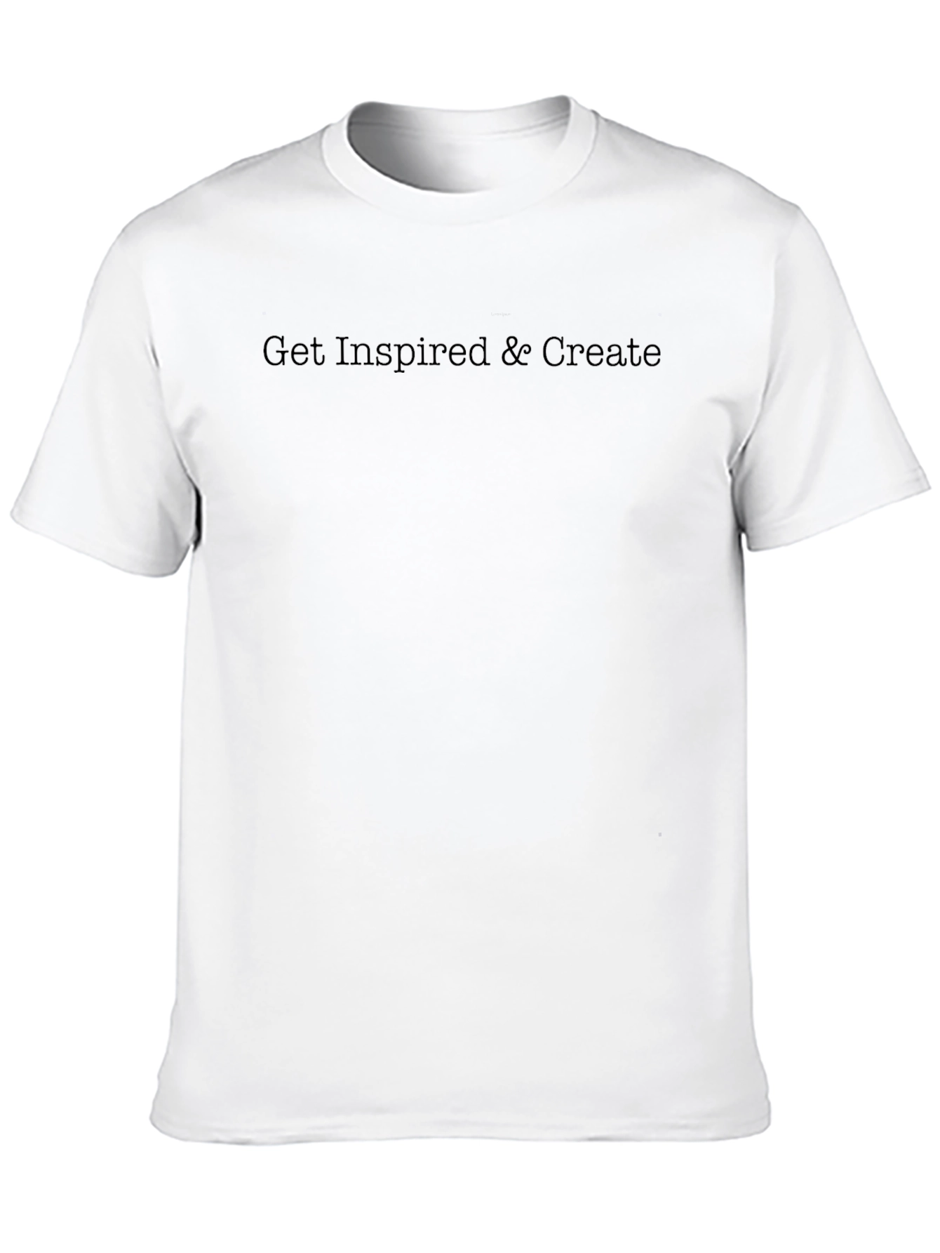 Get Inspired & Create Black T-Shirt