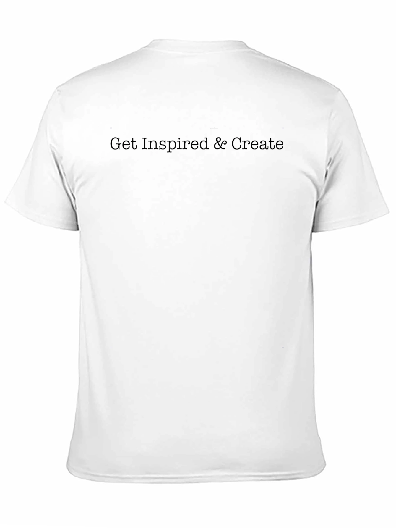 Get Inspired & Create Black T-Shirt