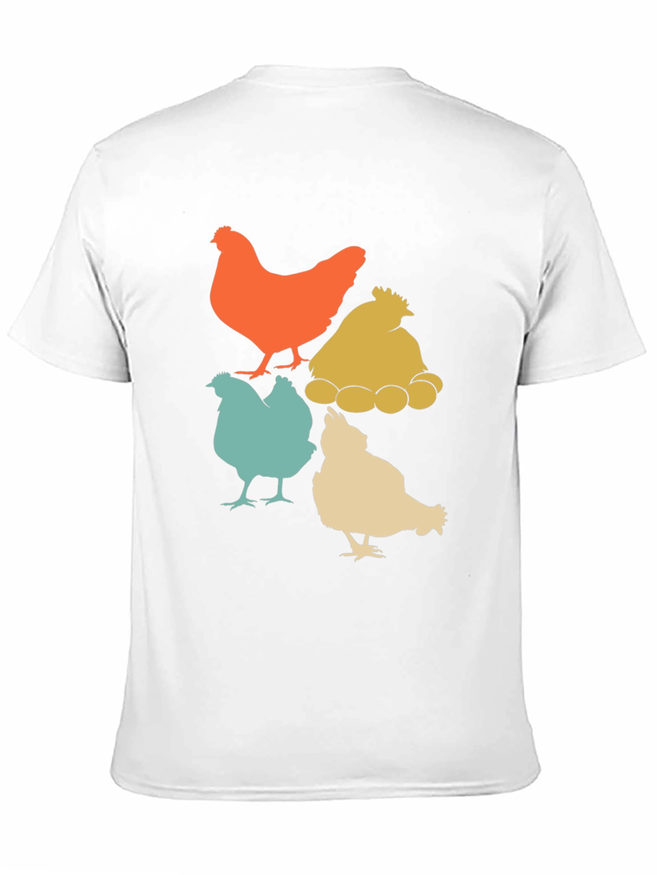 Retro Chicken T-Shirt: Farmhouse Style Tee